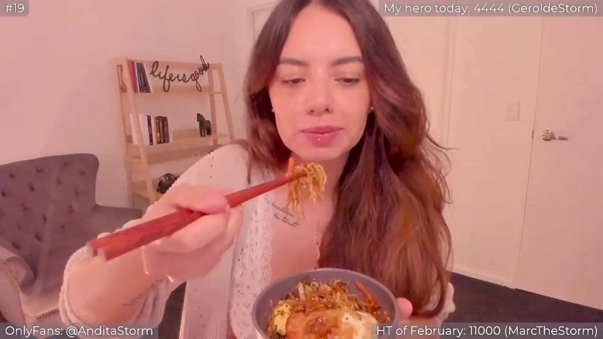 Gallery image thumbnail from AnditaStorm's myfreecams stream on, 02/20/2024, 03:20 image 10 of 20