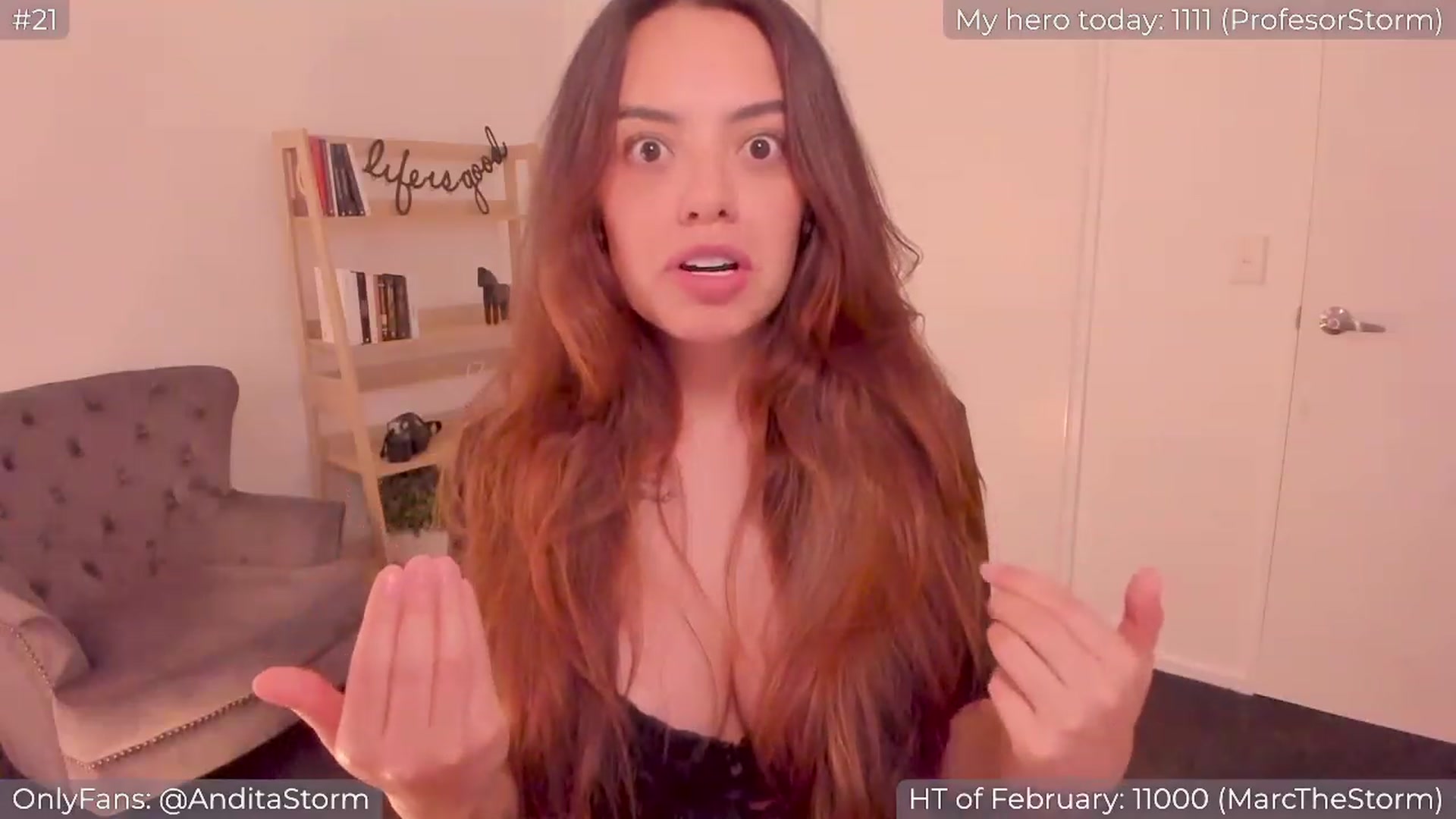 Gallery image thumbnail from AnditaStorm's myfreecams stream on, 02/22/2024, 03:56 image 18 of 20