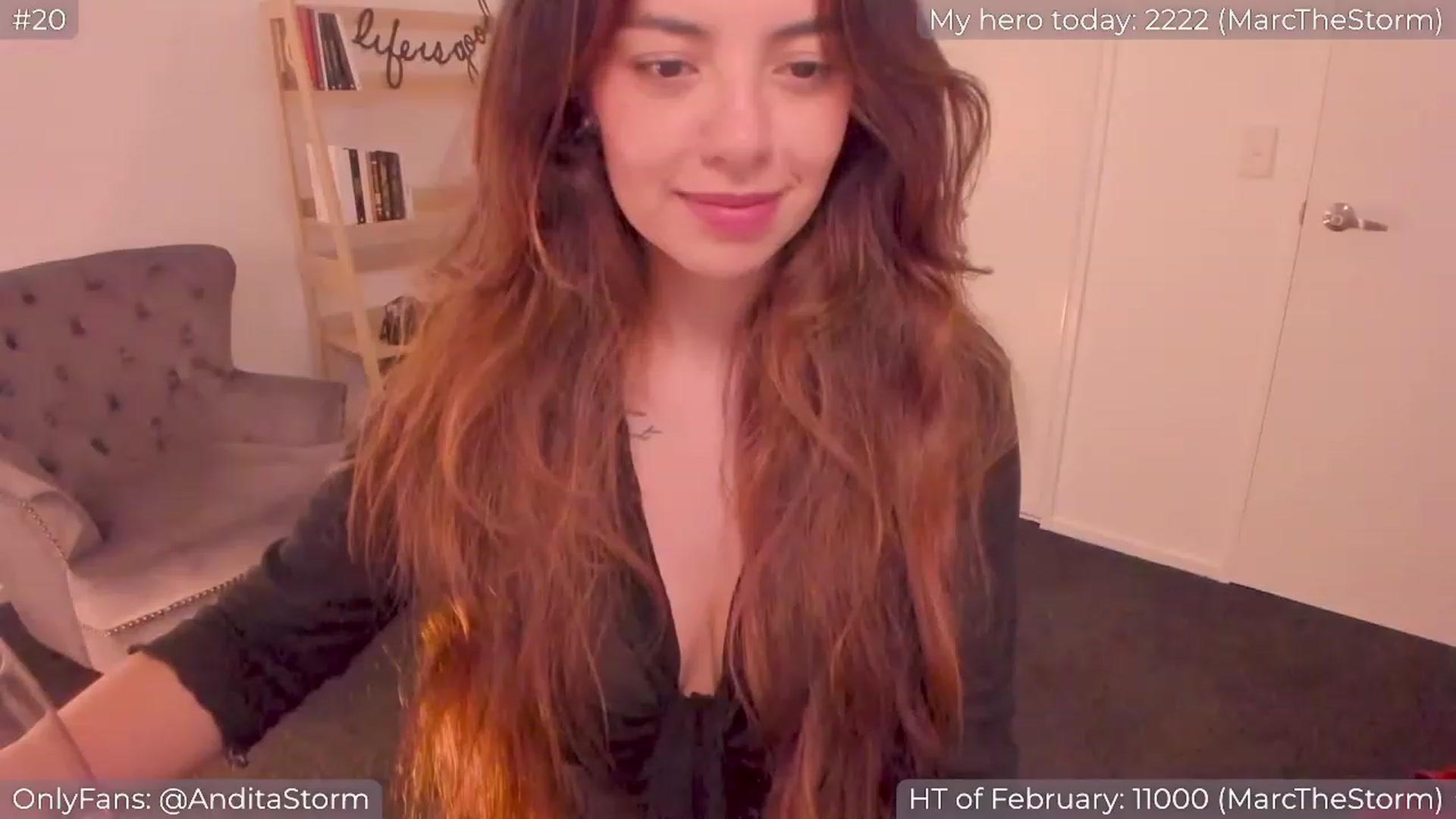 Gallery image thumbnail from AnditaStorm's myfreecams stream on, 02/22/2024, 05:07 image 17 of 20