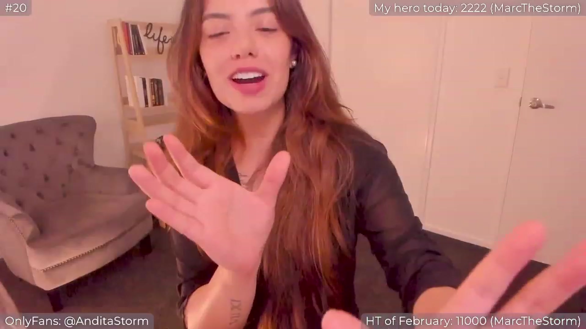 Gallery image thumbnail from AnditaStorm's myfreecams stream on, 02/22/2024, 05:07 image 4 of 20