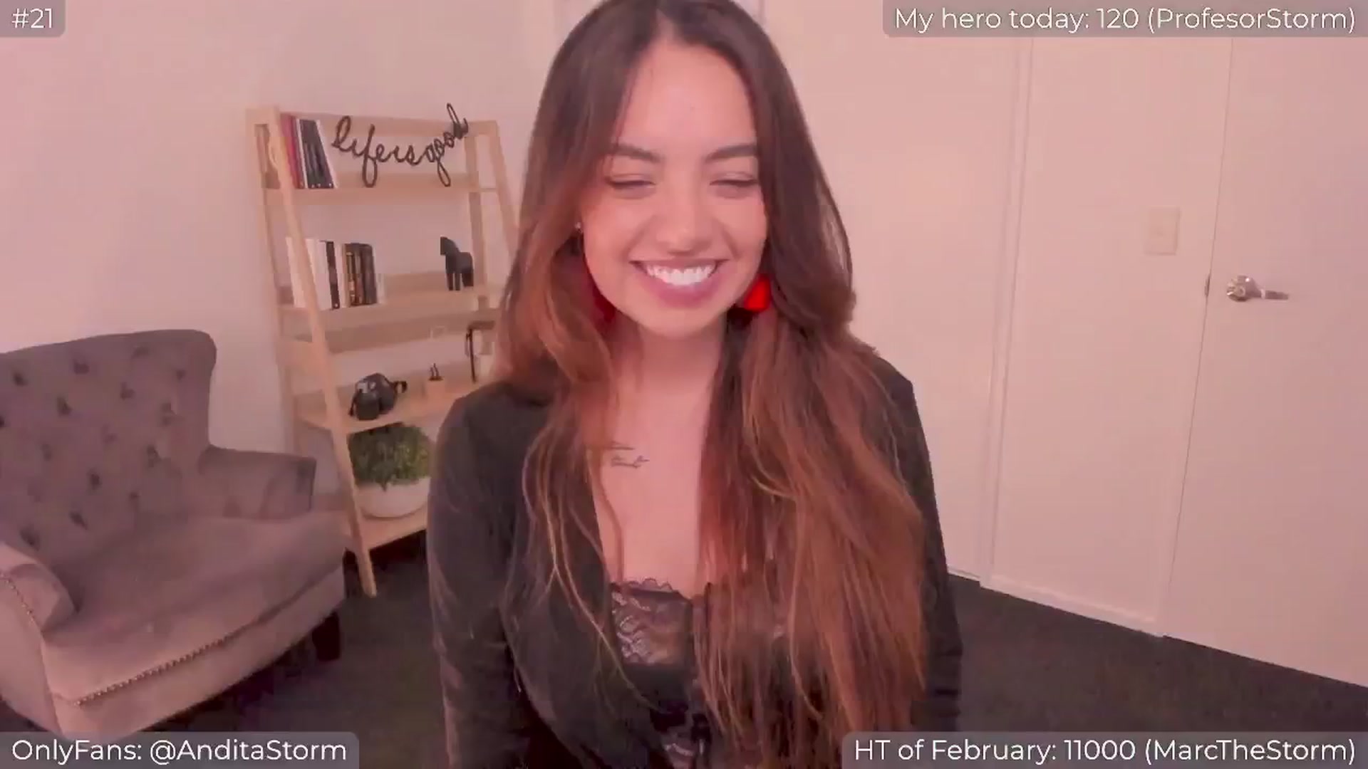 Gallery image thumbnail from AnditaStorm's myfreecams stream on, 02/26/2024, 03:54 image 4 of 20