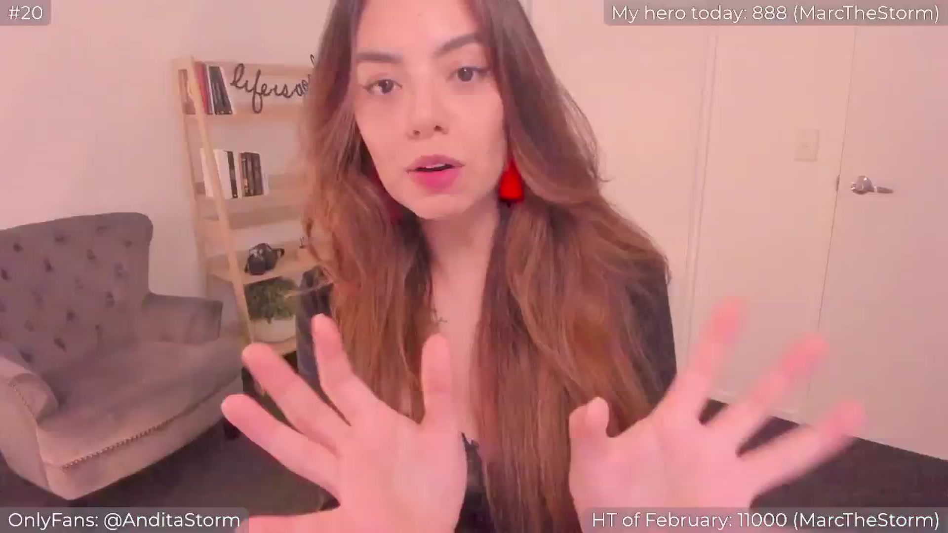 Gallery image thumbnail from AnditaStorm's myfreecams stream on, 02/26/2024, 03:54 image 12 of 20