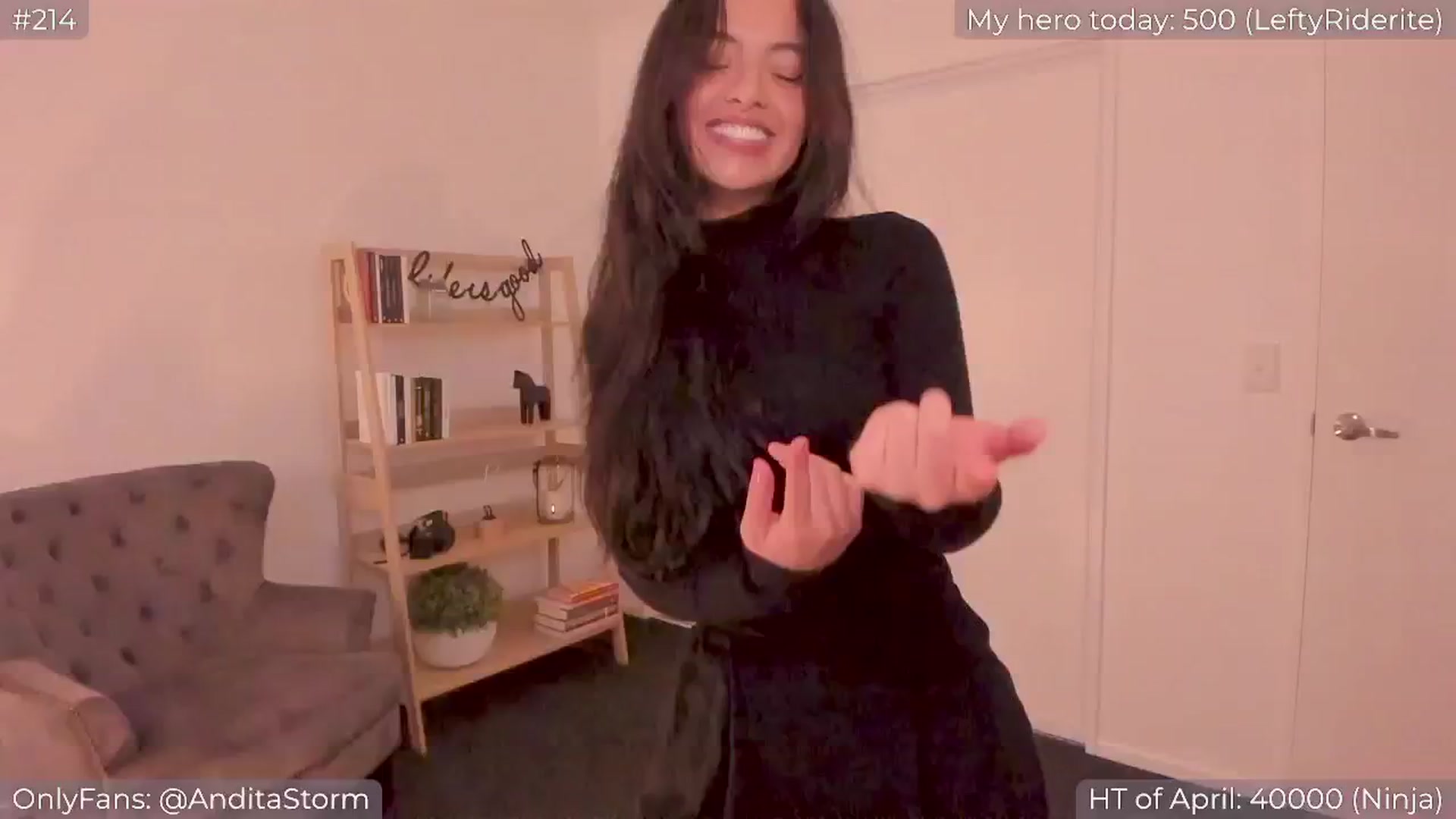 Gallery image thumbnail from AnditaStorm's myfreecams stream on, 04/19/2024, 03:45 image 4 of 20