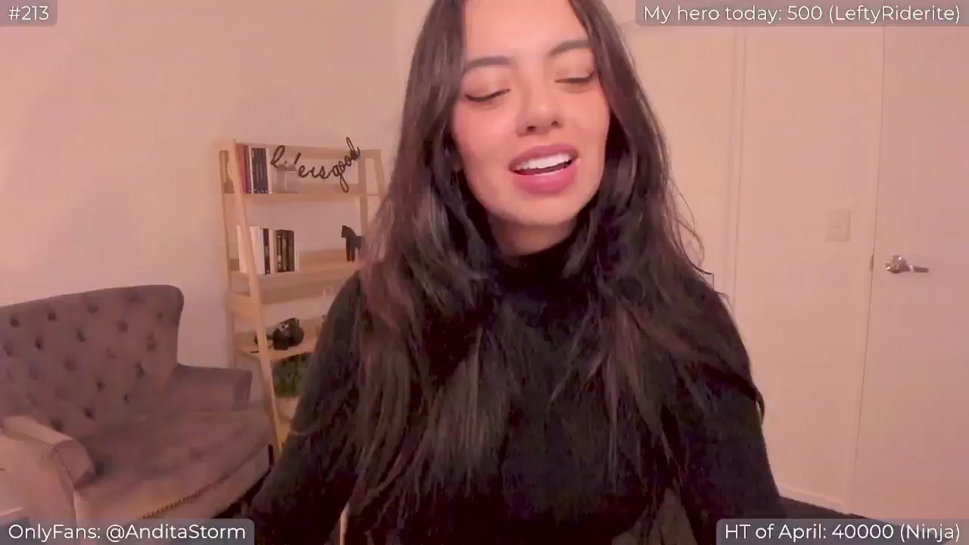 Gallery image thumbnail from AnditaStorm's myfreecams stream on, 04/19/2024, 03:45 image 9 of 20
