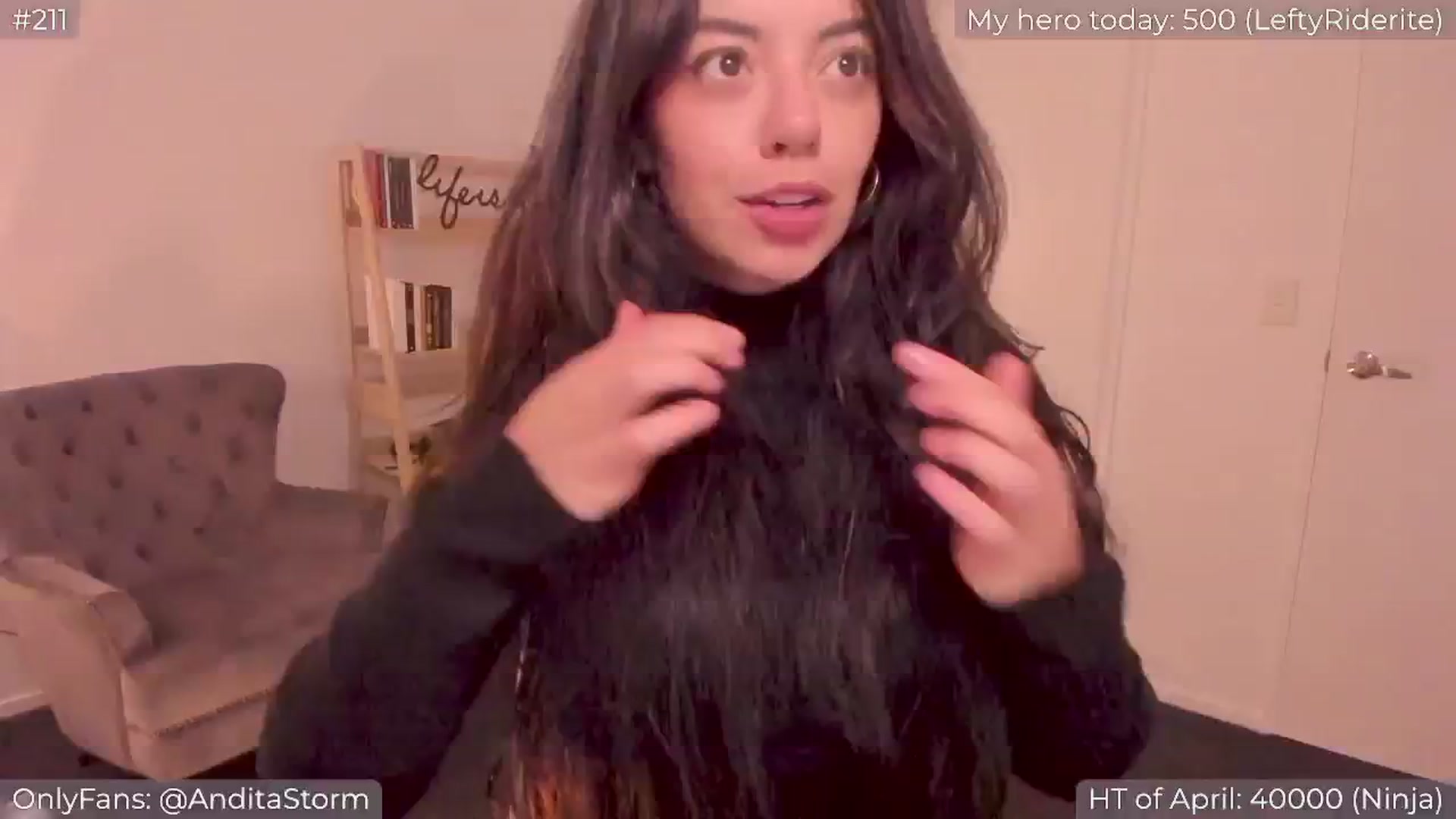 Gallery image thumbnail from AnditaStorm's myfreecams stream on, 04/19/2024, 04:57 image 5 of 20