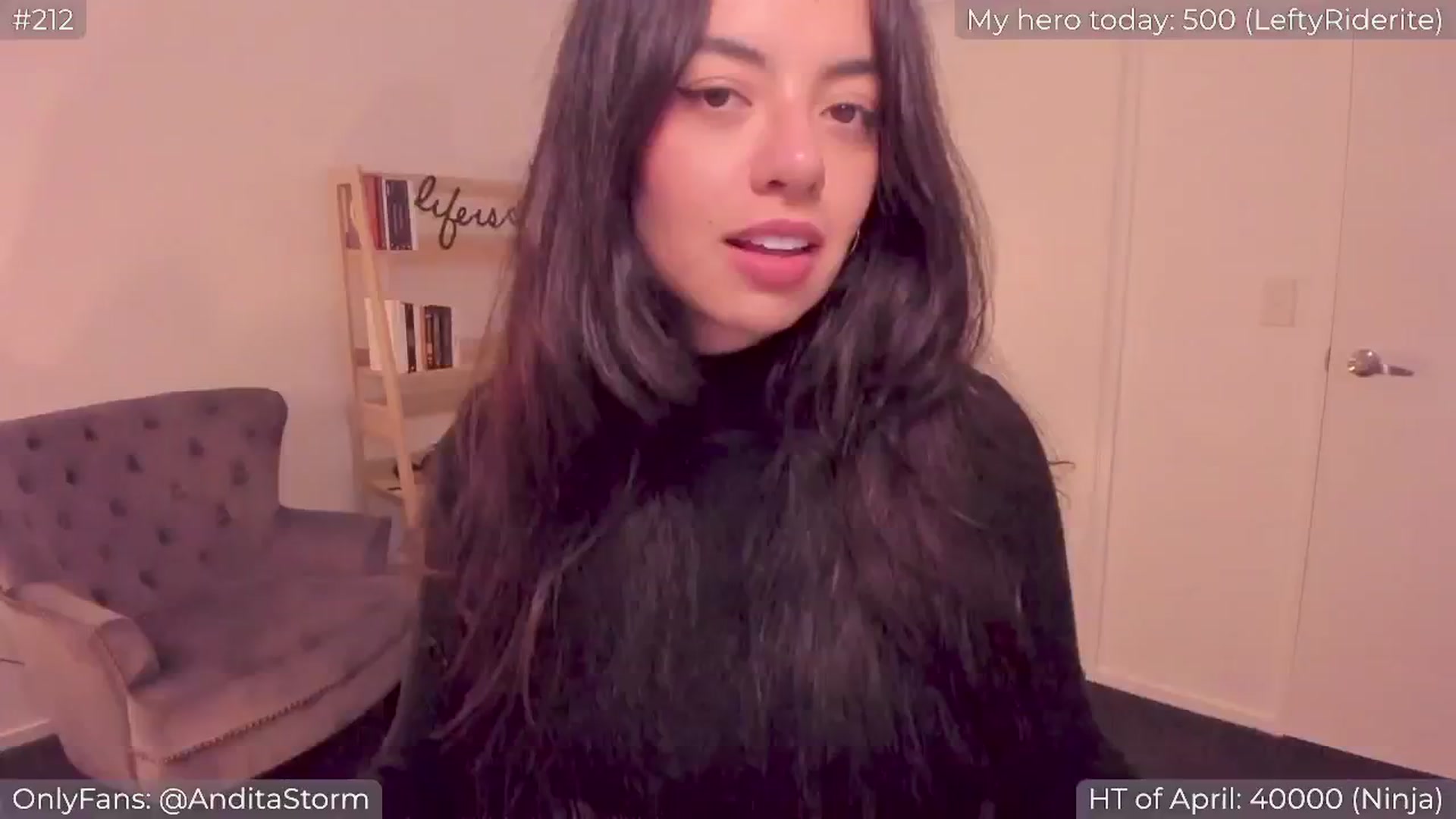 Gallery image thumbnail from AnditaStorm's myfreecams stream on, 04/19/2024, 04:57 image 12 of 20