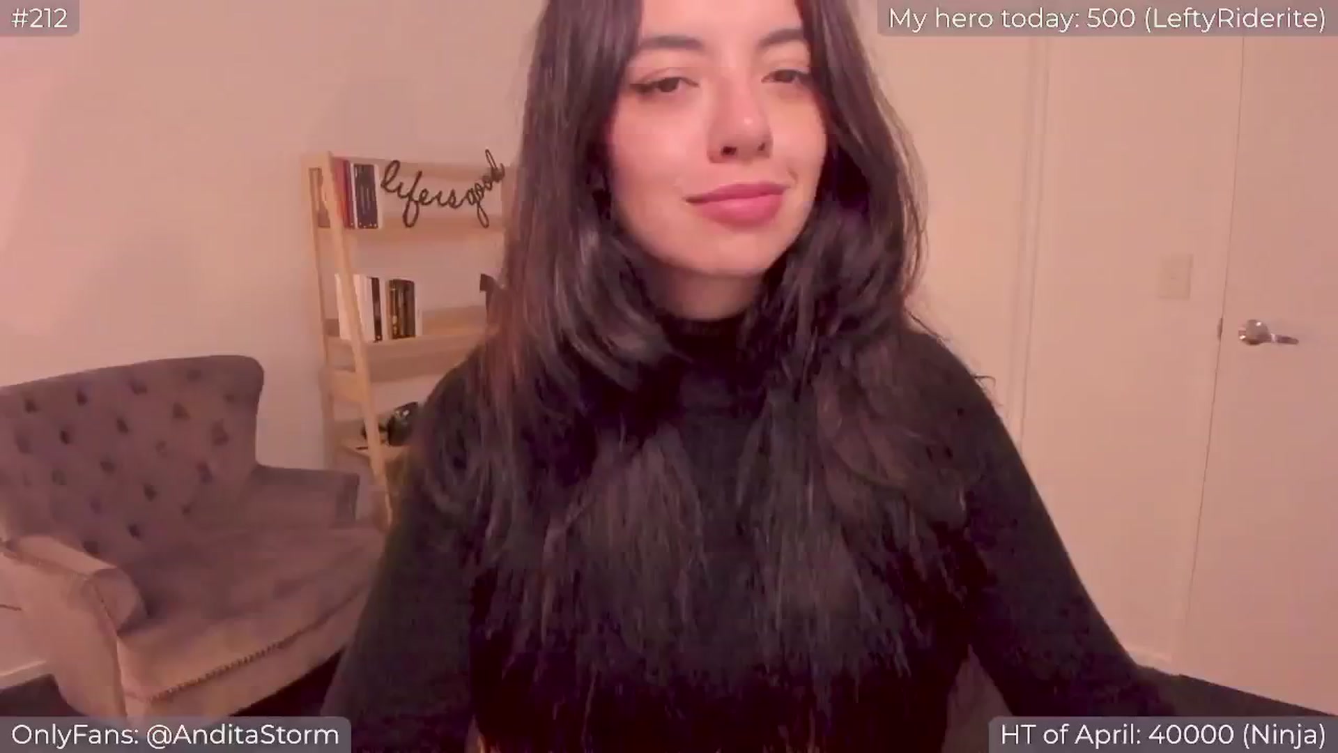 Gallery image thumbnail from AnditaStorm's myfreecams stream on, 04/19/2024, 04:57 image 11 of 20