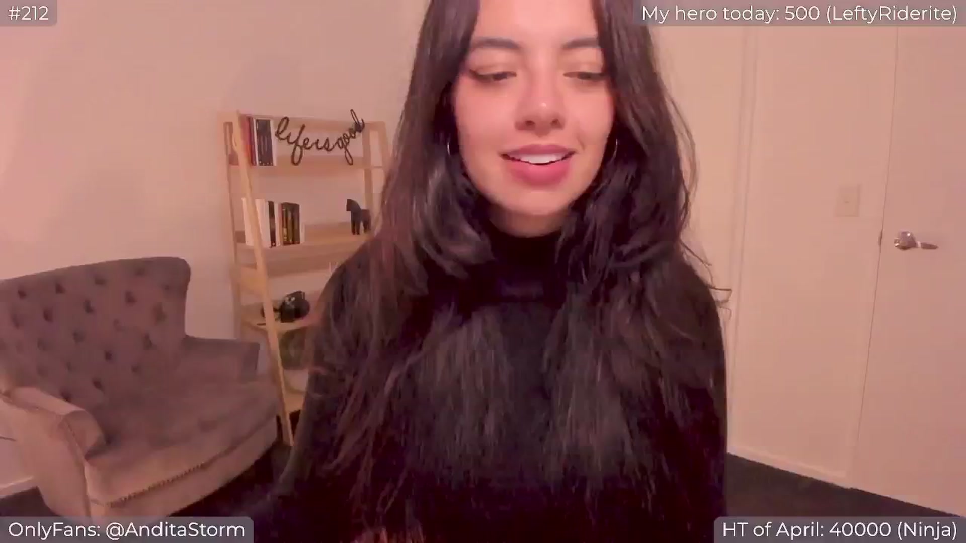 Gallery image thumbnail from AnditaStorm's myfreecams stream on, 04/19/2024, 04:57 image 10 of 20