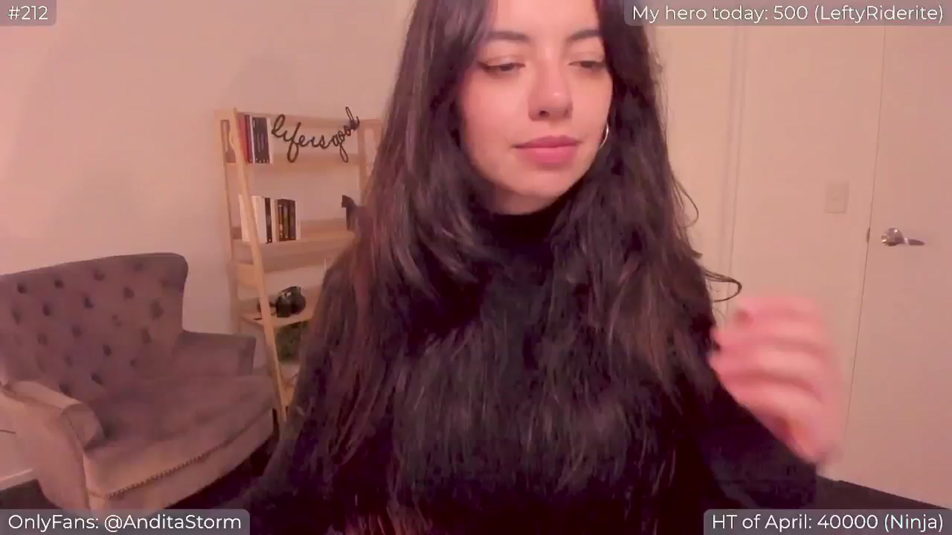 Gallery image thumbnail from AnditaStorm's myfreecams stream on, 04/19/2024, 04:57 image 20 of 20