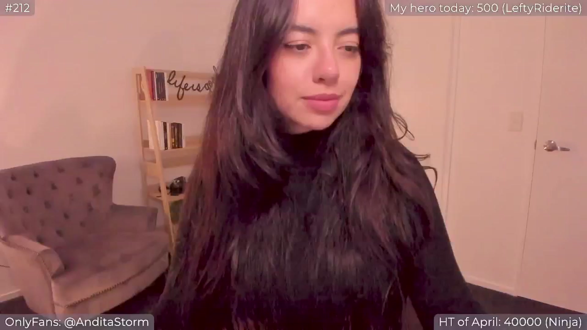 Gallery image thumbnail from AnditaStorm's myfreecams stream on, 04/19/2024, 04:57 image 19 of 20