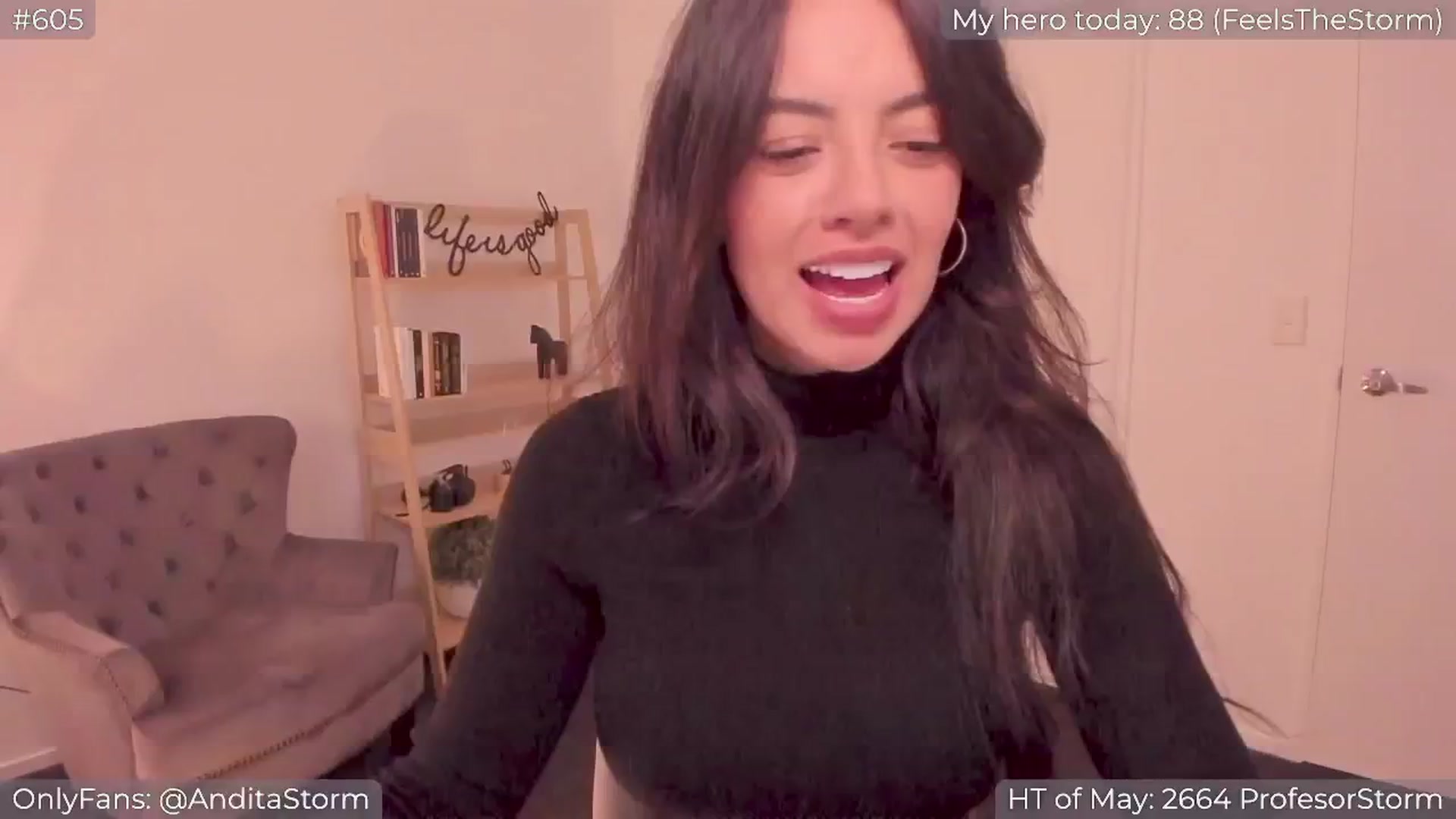 Gallery image thumbnail from AnditaStorm's myfreecams stream on, 05/08/2024, 05:43 image 1 of 20
