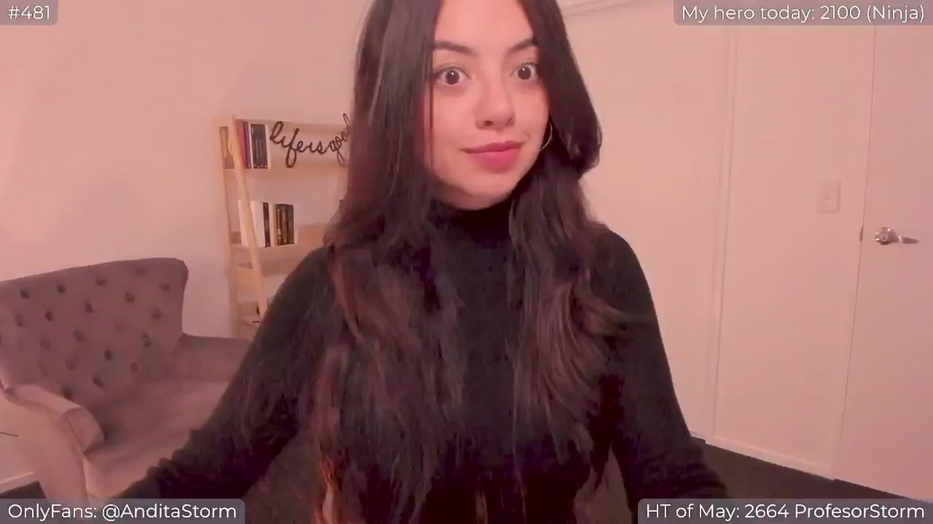 Gallery image thumbnail from AnditaStorm's myfreecams stream on, 05/08/2024, 05:43 image 6 of 20