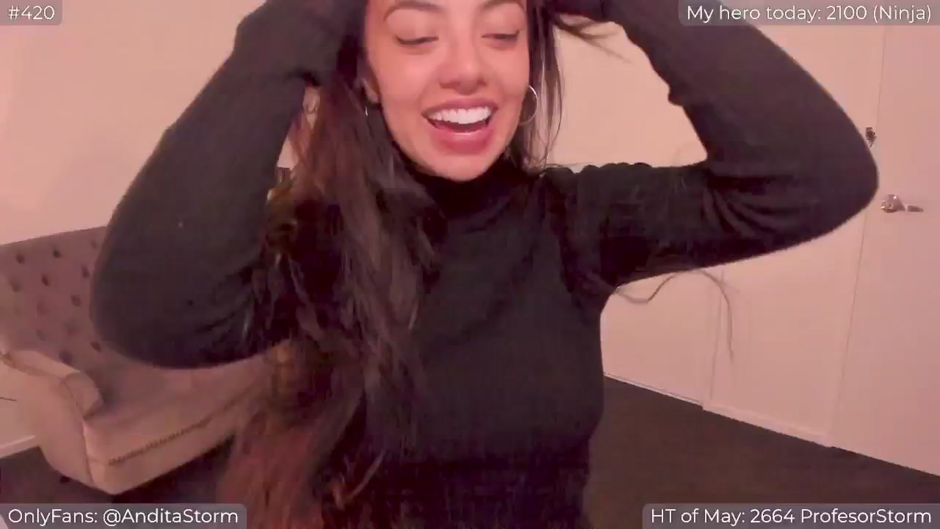 Gallery image thumbnail from AnditaStorm's myfreecams stream on, 05/08/2024, 05:43 image 8 of 20