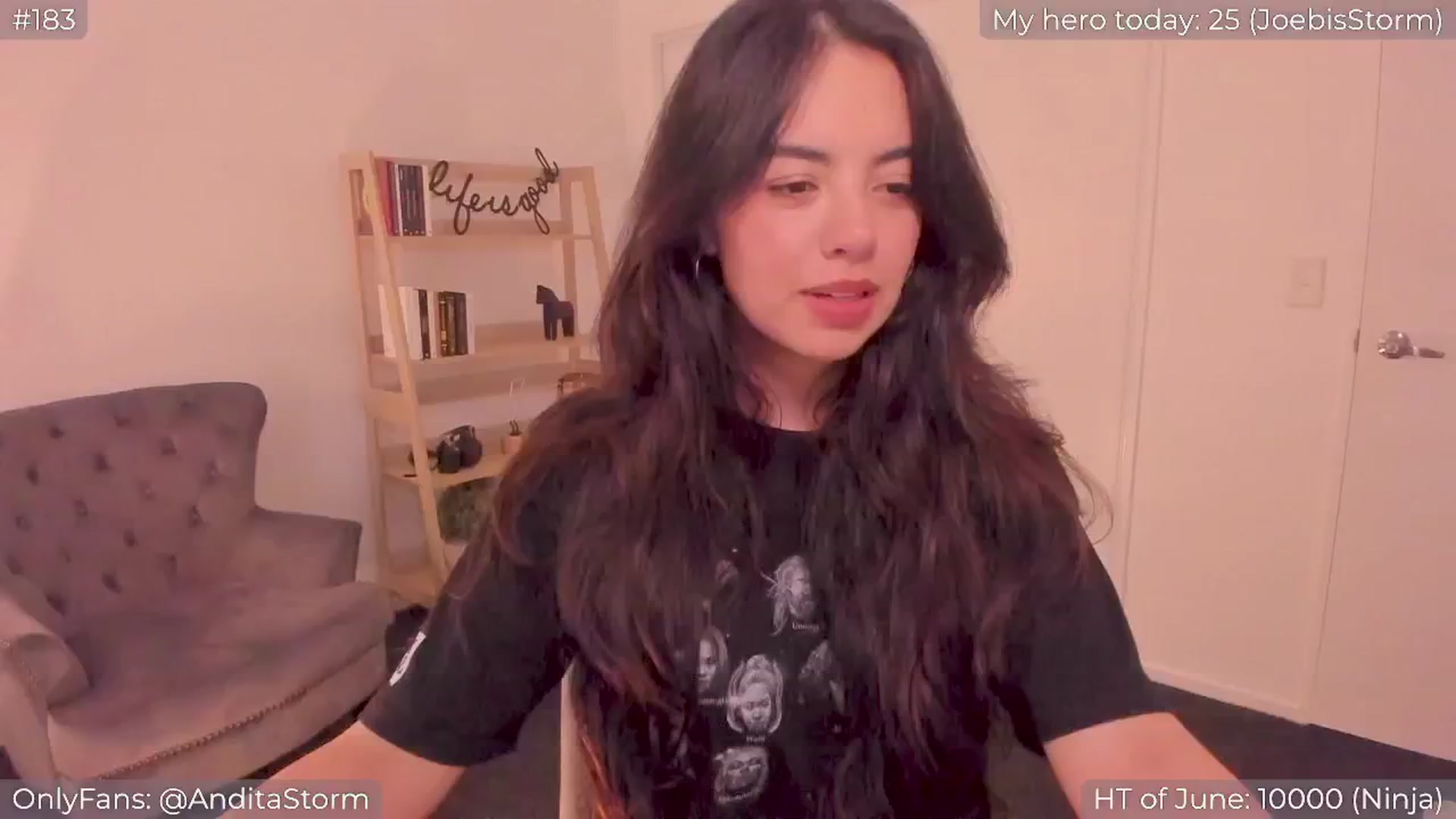 Gallery image thumbnail from AnditaStorm's myfreecams stream on, 06/28/2024, 24:01 image 5 of 20