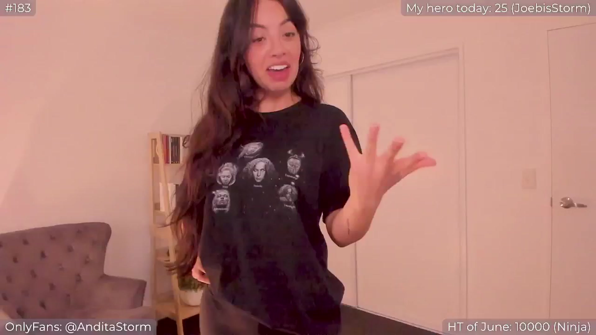 Gallery image thumbnail from AnditaStorm's myfreecams stream on, 06/28/2024, 24:01 image 17 of 20