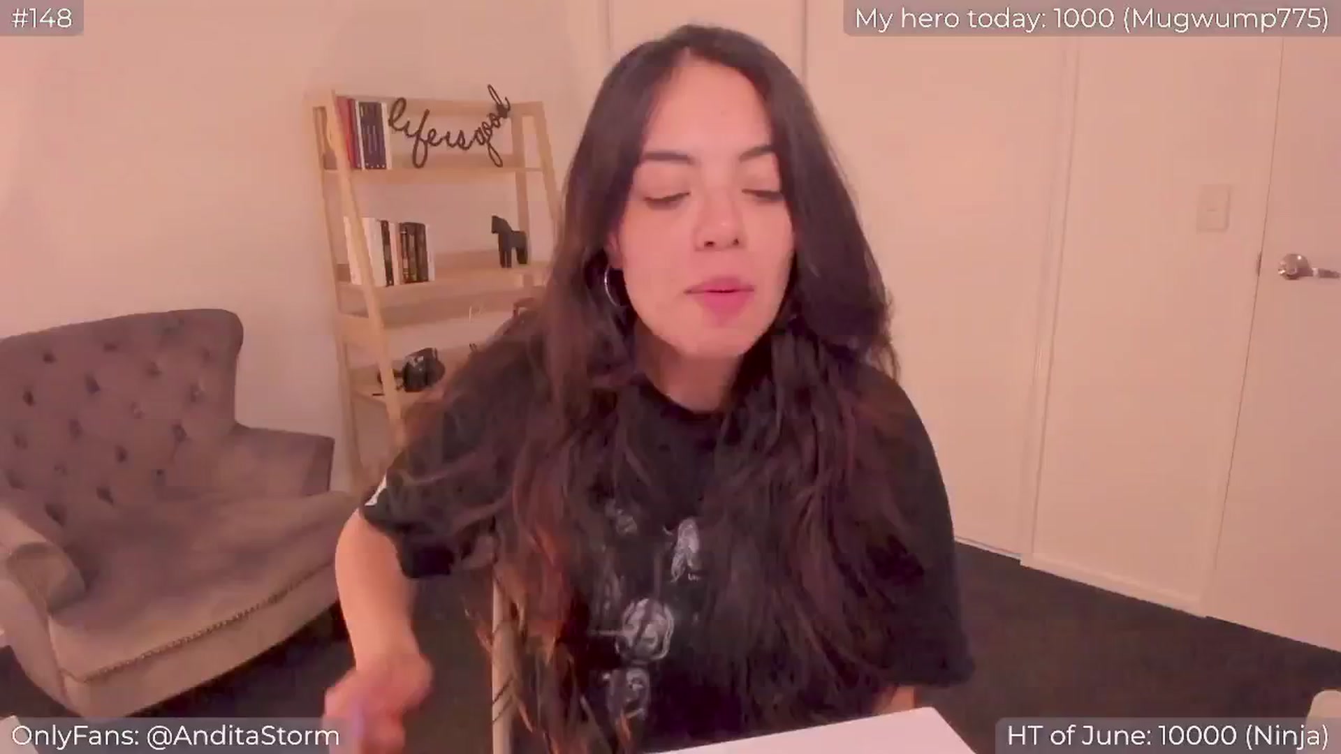 Gallery image thumbnail from AnditaStorm's myfreecams stream on, 06/28/2024, 05:07 image 16 of 20