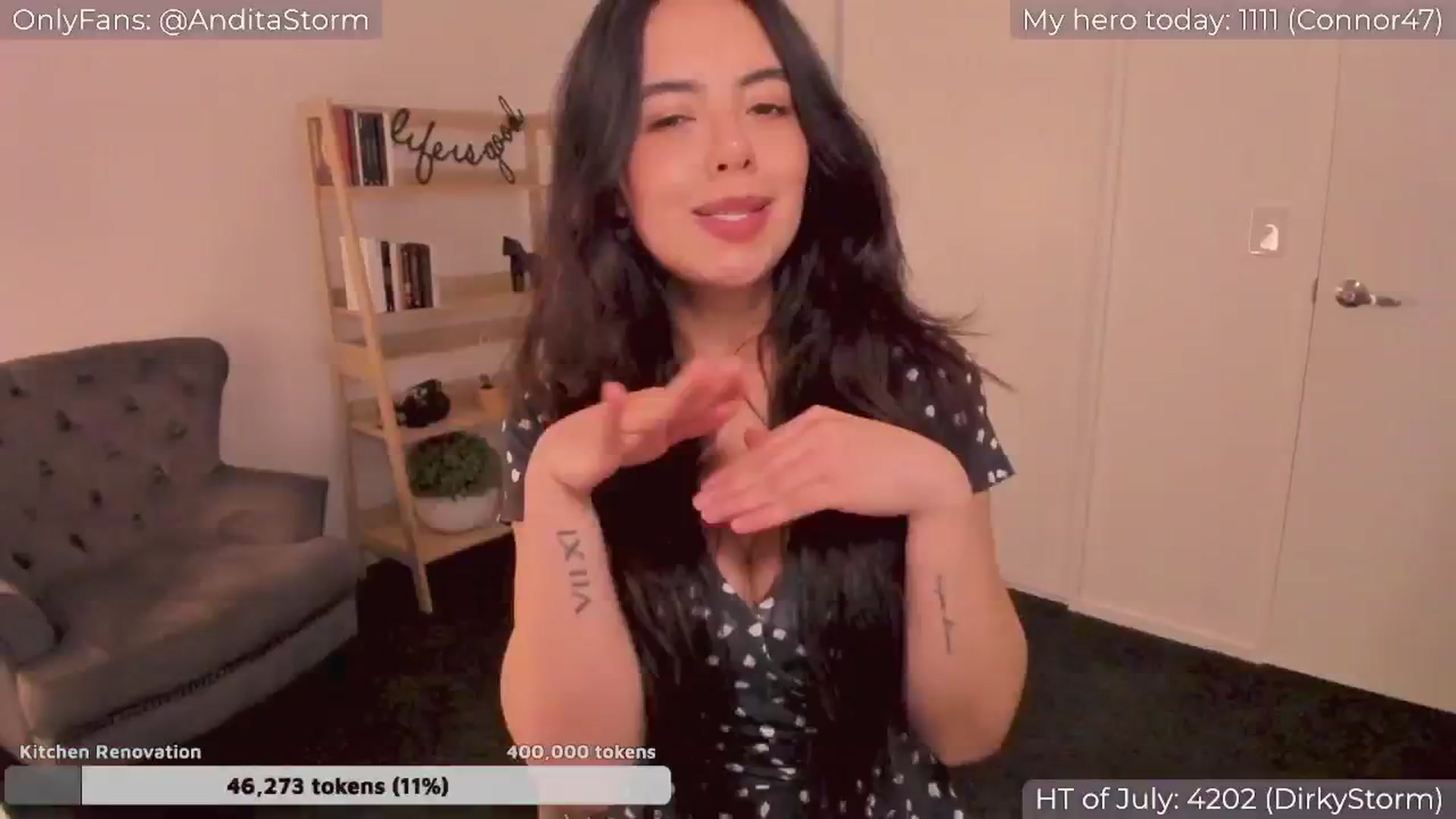 Gallery image thumbnail from AnditaStorm's myfreecams stream on, 07/18/2024, 05:34 image 12 of 20