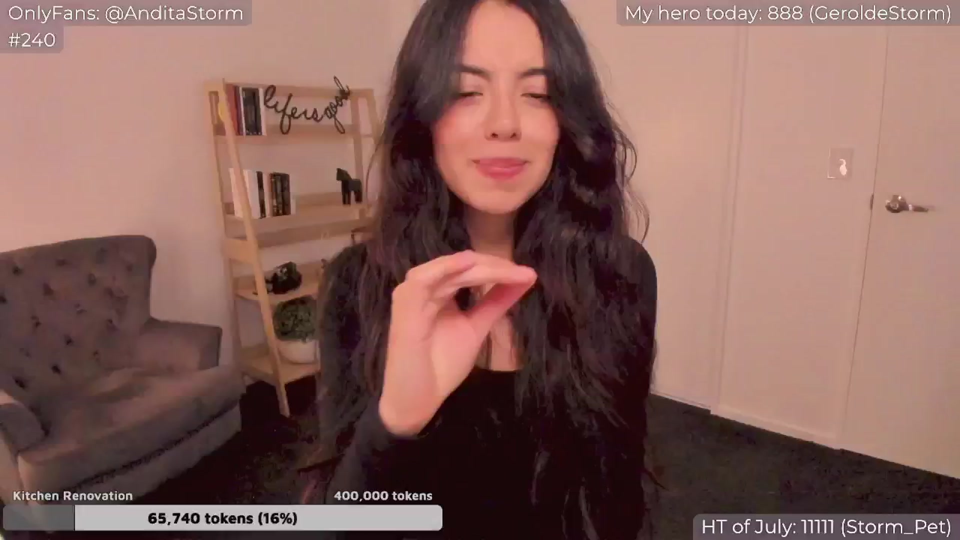Gallery image thumbnail from AnditaStorm's myfreecams stream on, 07/21/2024, 05:07 image 8 of 20