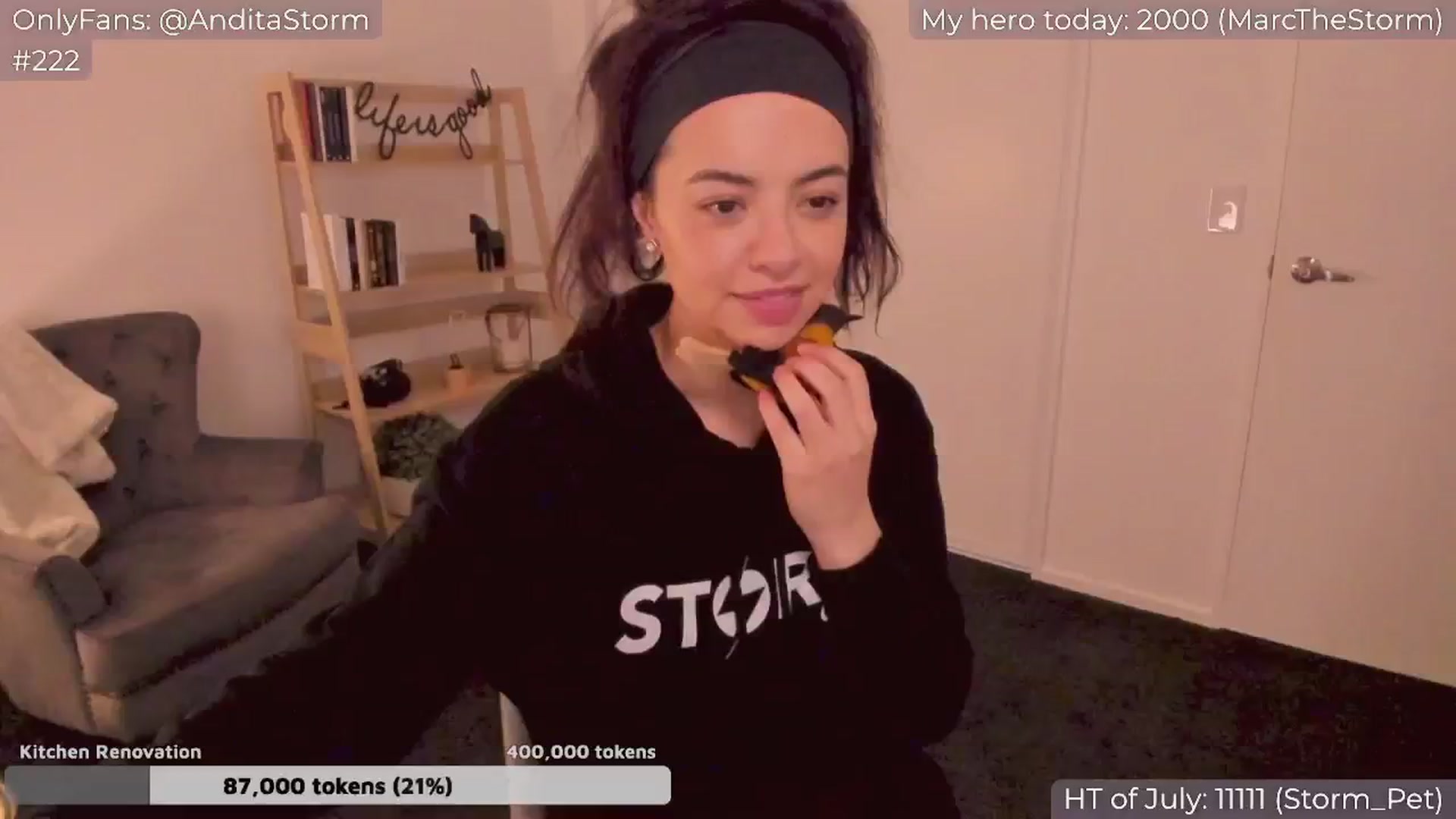 Gallery image thumbnail from AnditaStorm's myfreecams stream on, 07/30/2024, 04:10 image 4 of 20