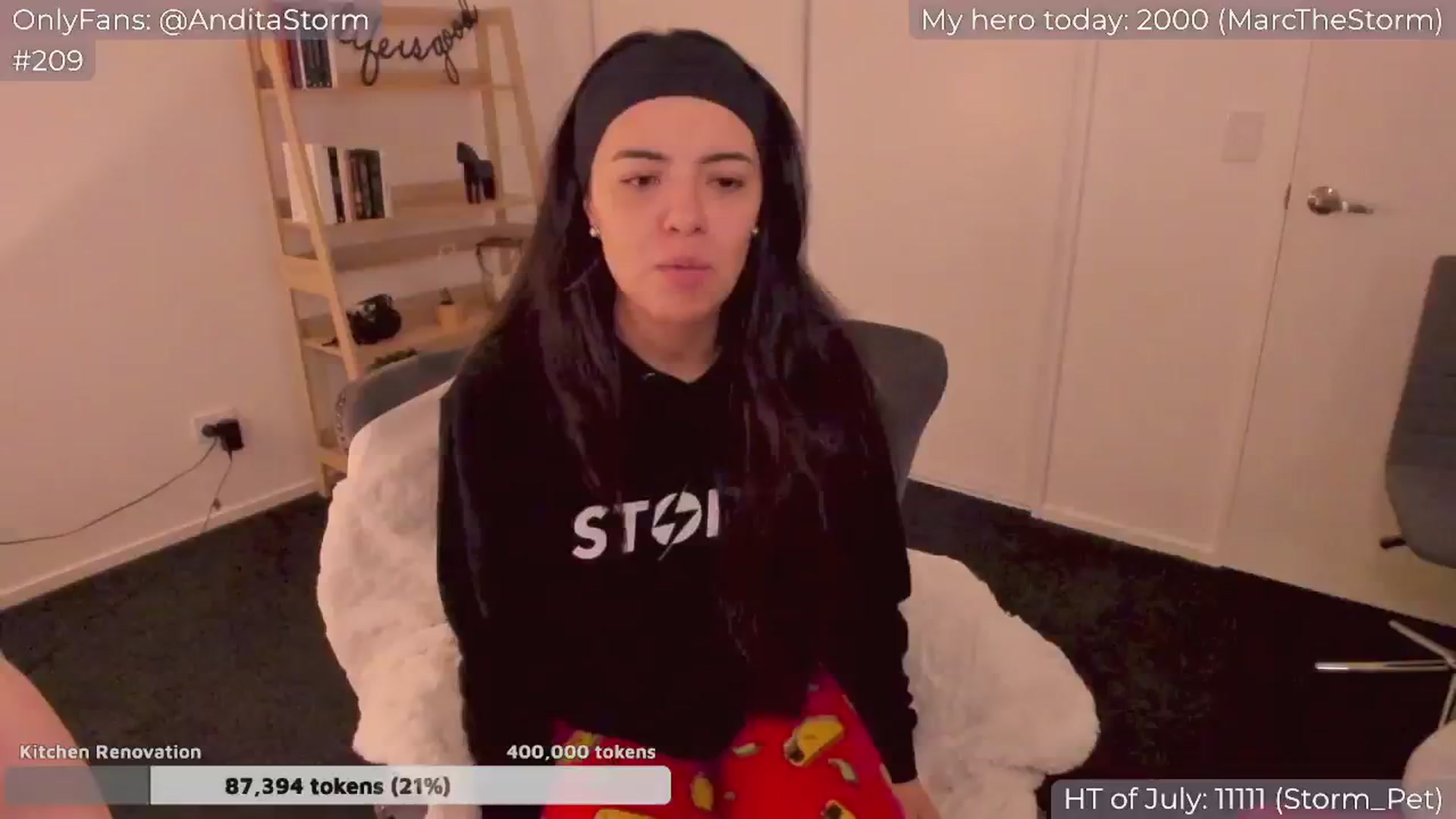 Gallery image thumbnail from AnditaStorm's myfreecams stream on, 07/30/2024, 04:10 image 16 of 20