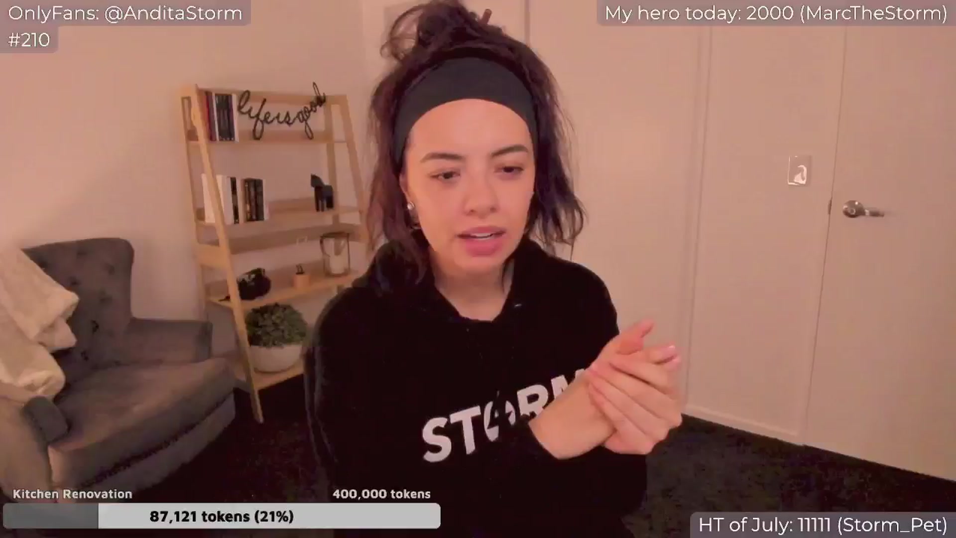 Gallery image thumbnail from AnditaStorm's myfreecams stream on, 07/30/2024, 04:10 image 7 of 20