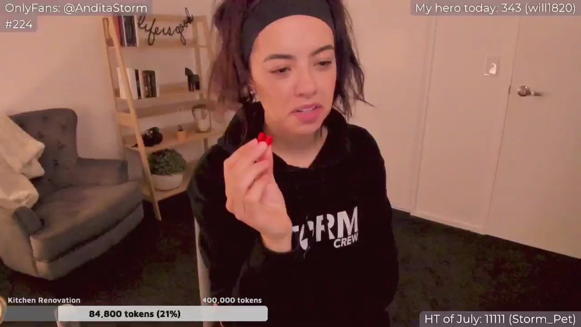 Gallery image thumbnail from AnditaStorm's myfreecams stream on, 07/30/2024, 04:10 image 2 of 20