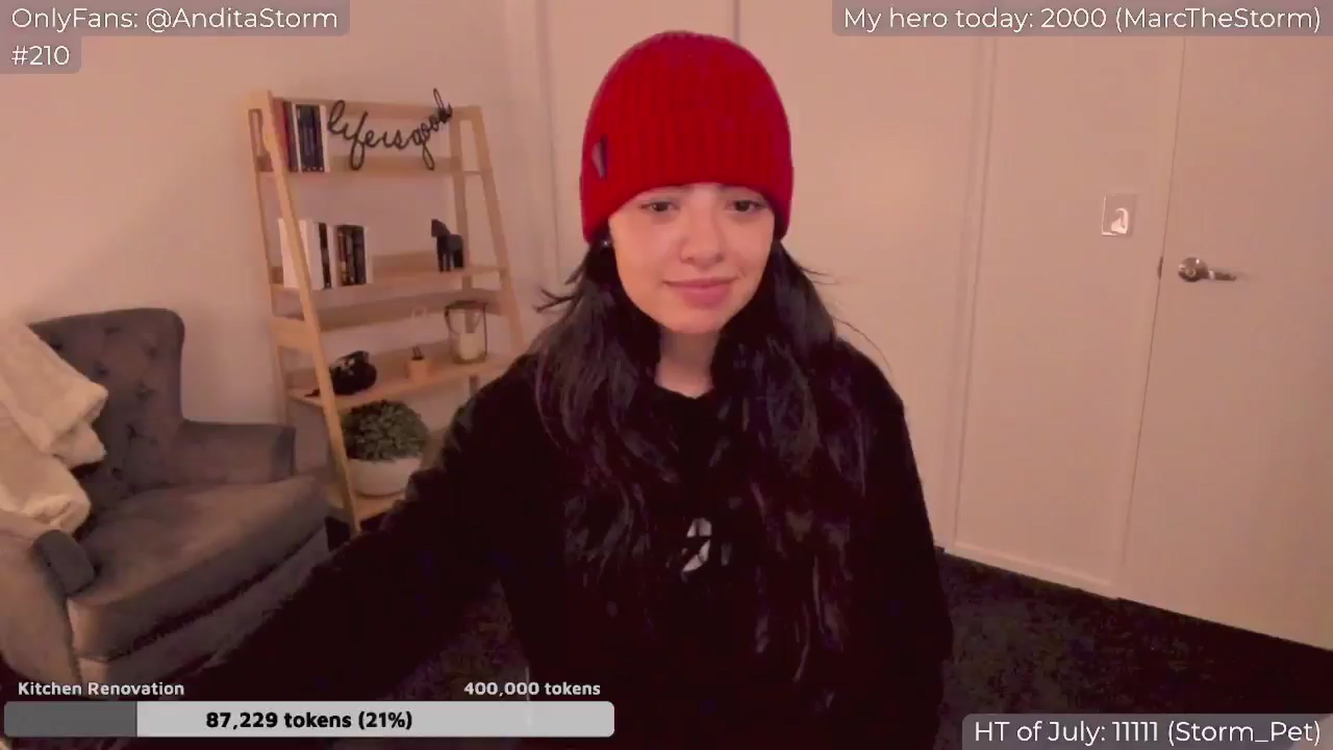 Gallery image thumbnail from AnditaStorm's myfreecams stream on, 07/30/2024, 04:10 image 12 of 20
