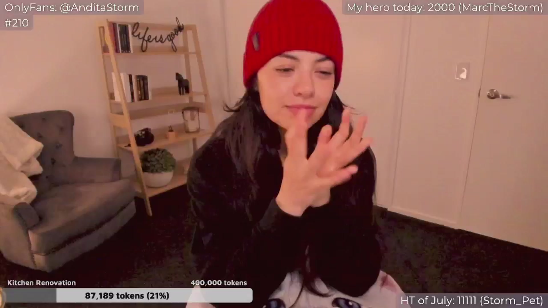 Gallery image thumbnail from AnditaStorm's myfreecams stream on, 07/30/2024, 04:10 image 9 of 20