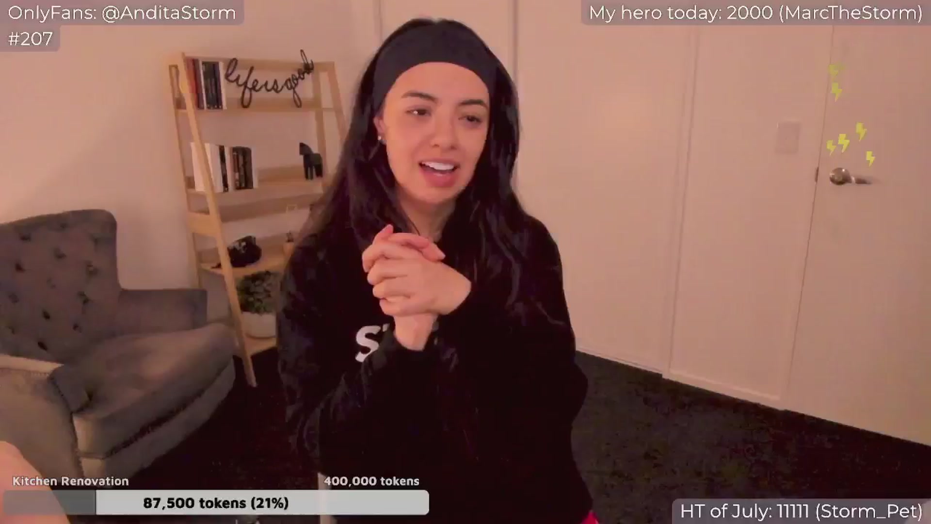 Gallery image thumbnail from AnditaStorm's myfreecams stream on, 07/30/2024, 04:10 image 17 of 20