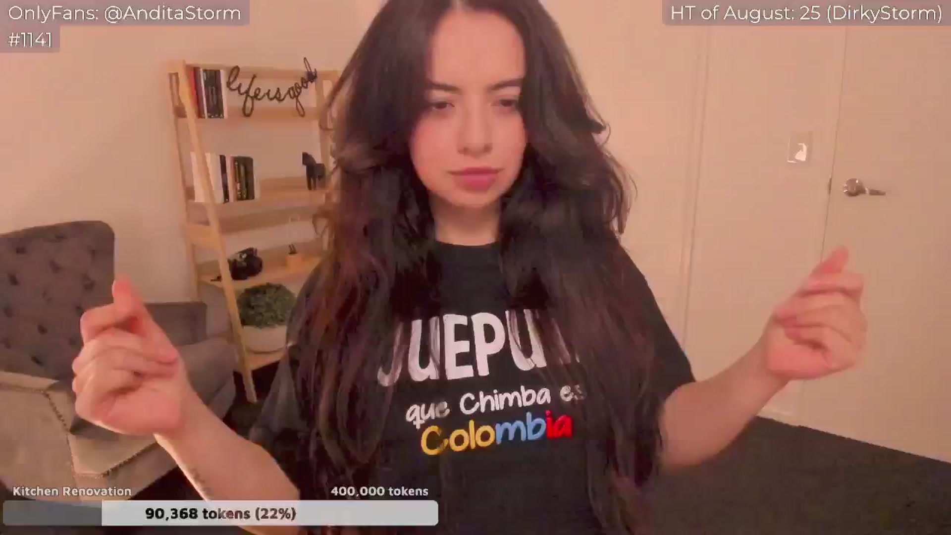 Gallery image thumbnail from AnditaStorm's myfreecams stream on, 08/03/2024, 06:08 image 1 of 20