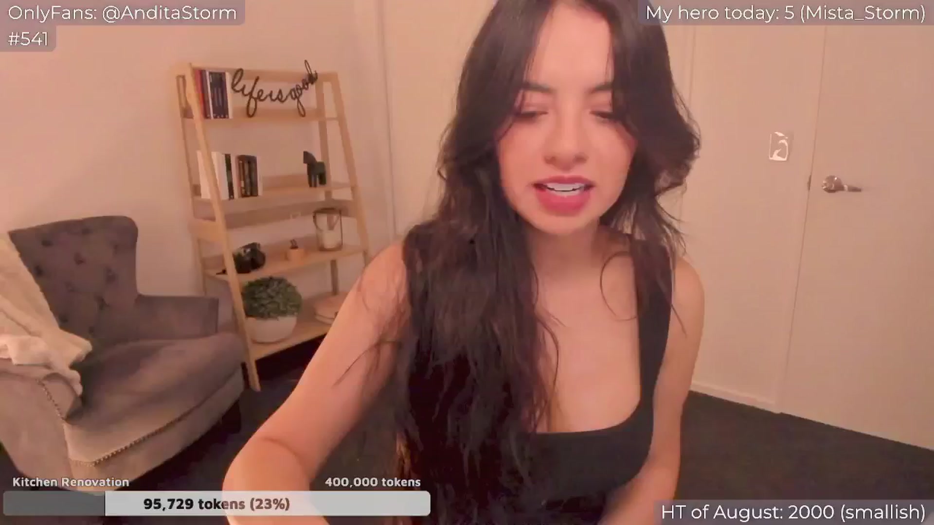 Gallery image thumbnail from AnditaStorm's myfreecams stream on, 08/07/2024, 01:30 image 8 of 20