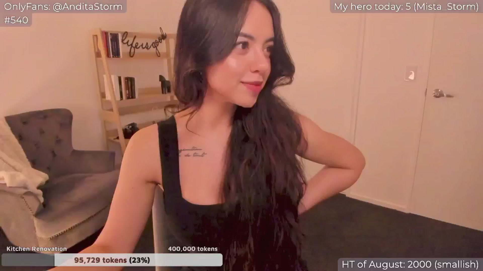 Gallery image thumbnail from AnditaStorm's myfreecams stream on, 08/07/2024, 01:30 image 12 of 20