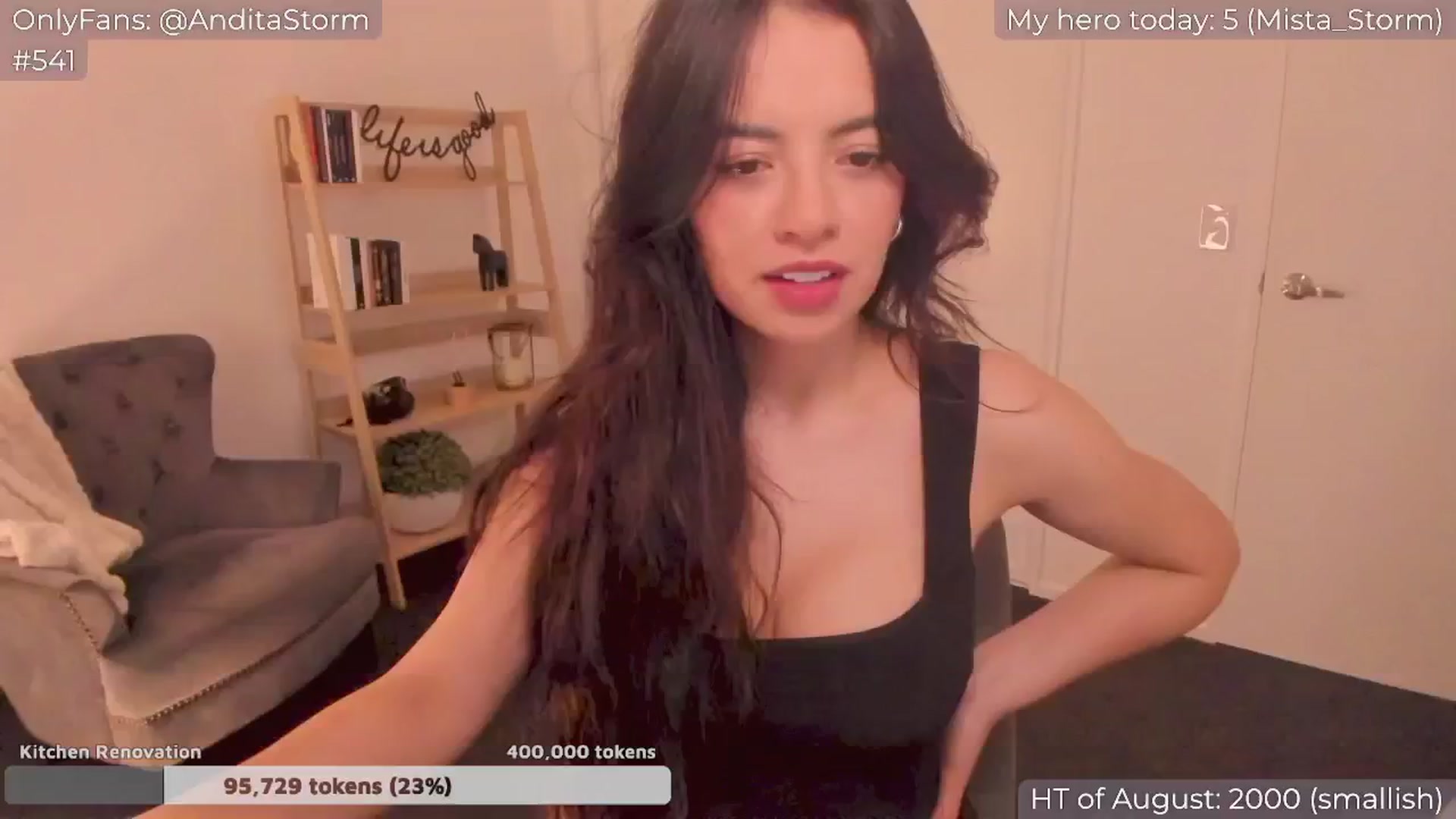 Gallery image thumbnail from AnditaStorm's myfreecams stream on, 08/07/2024, 01:30 image 6 of 20
