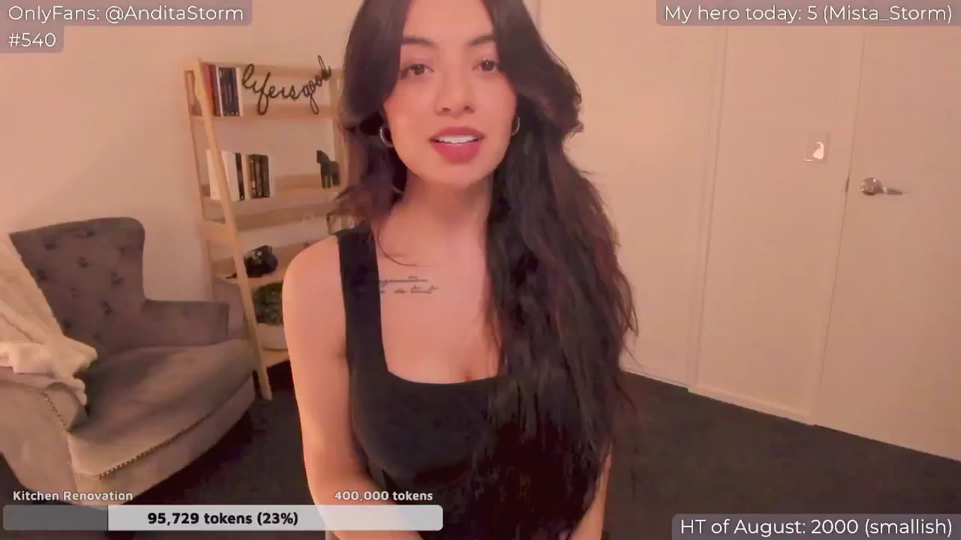 Gallery image thumbnail from AnditaStorm's myfreecams stream on, 08/07/2024, 01:30 image 13 of 20