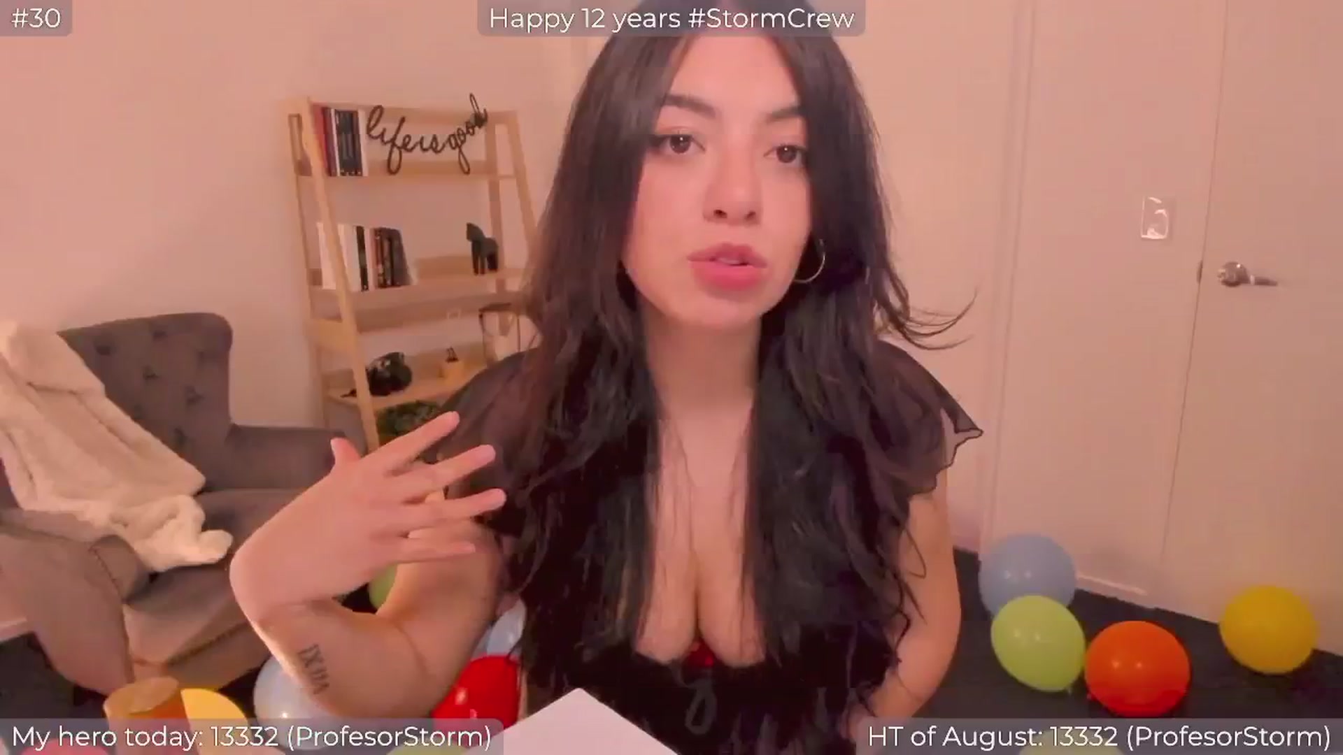 Gallery image thumbnail from AnditaStorm's myfreecams stream on, 08/10/2024, 23:55 image 8 of 20