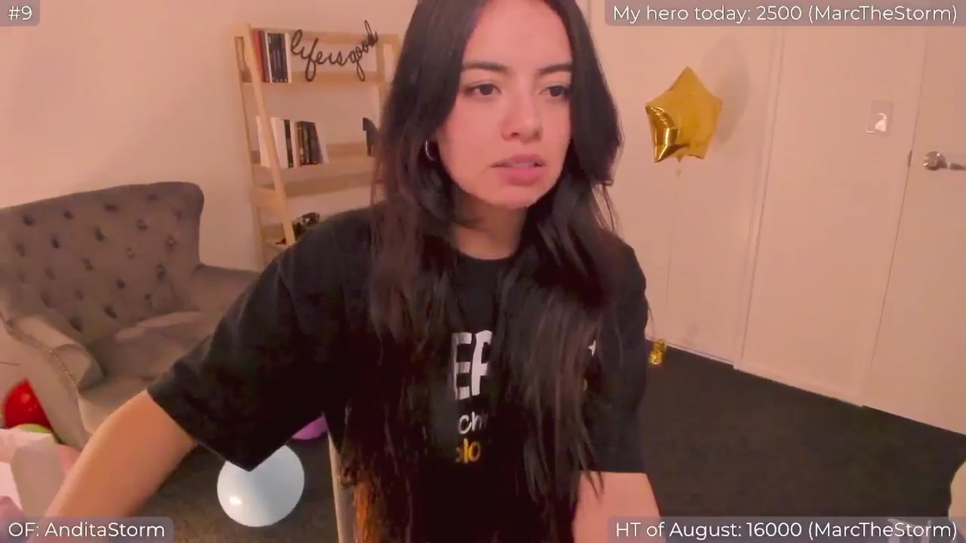Gallery image thumbnail from AnditaStorm's myfreecams stream on, 08/15/2024, 05:09 image 17 of 20