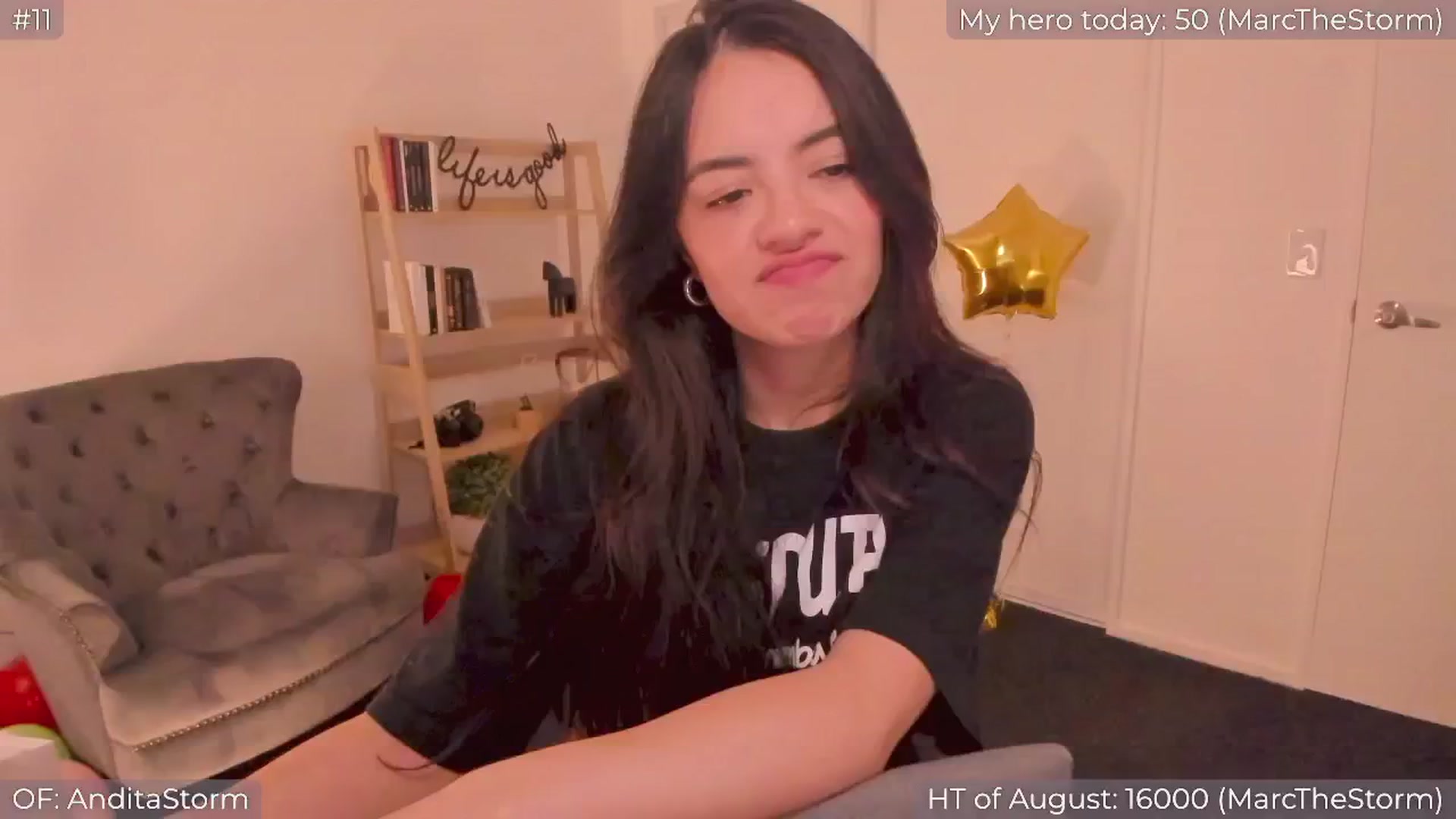Gallery image thumbnail from AnditaStorm's myfreecams stream on, 08/15/2024, 05:09 image 1 of 20
