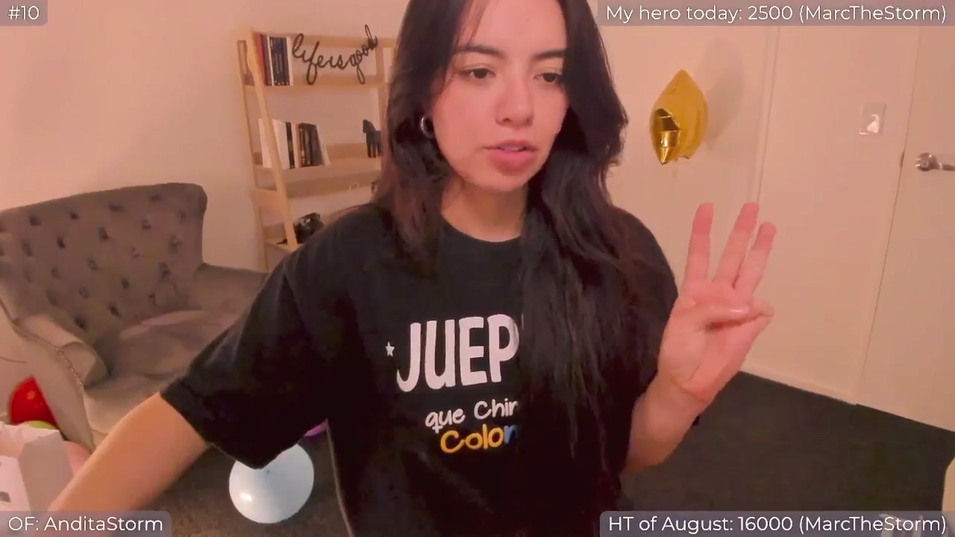 Gallery image thumbnail from AnditaStorm's myfreecams stream on, 08/15/2024, 05:09 image 11 of 20