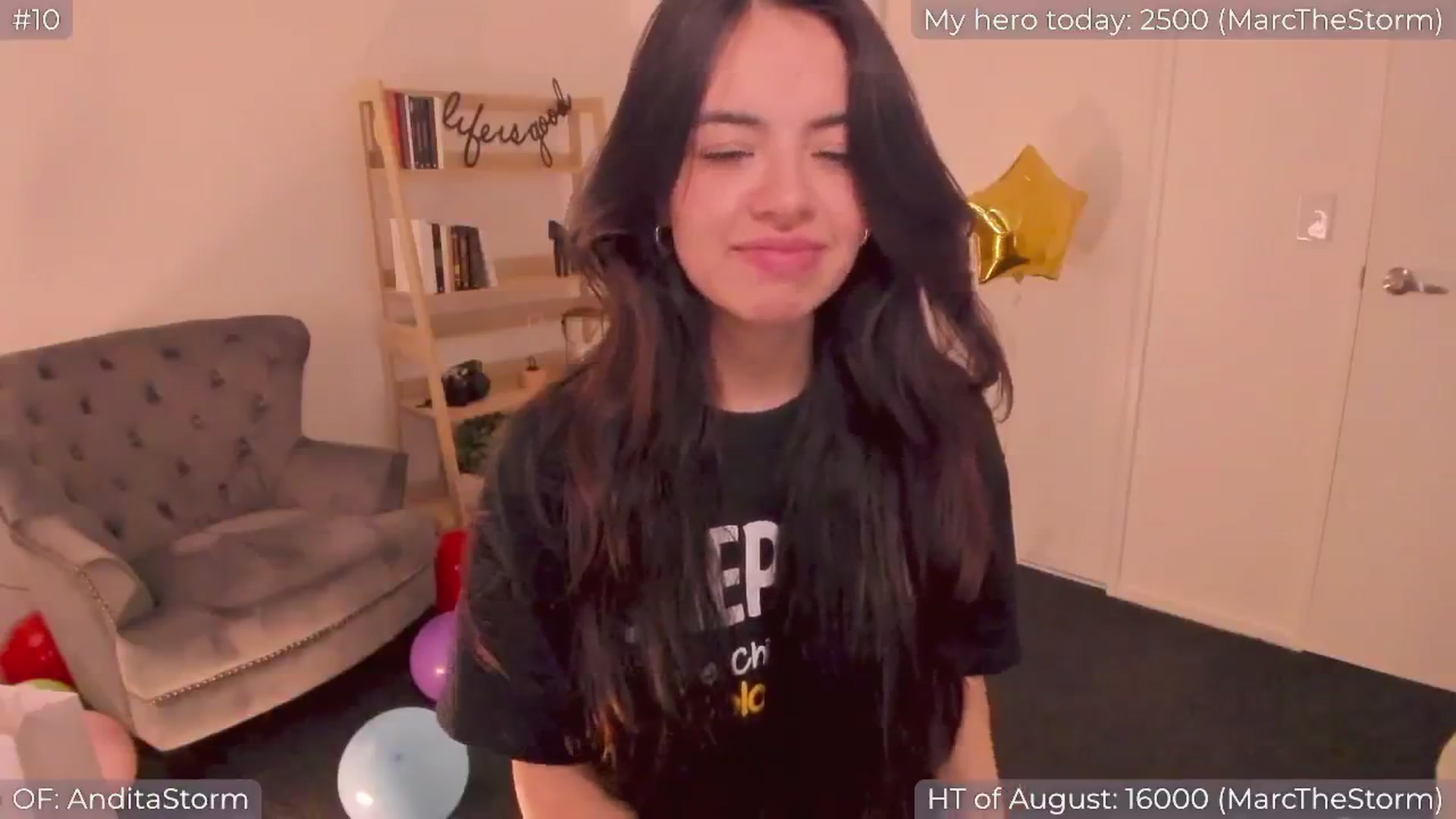 Gallery image thumbnail from AnditaStorm's myfreecams stream on, 08/15/2024, 05:09 image 13 of 20