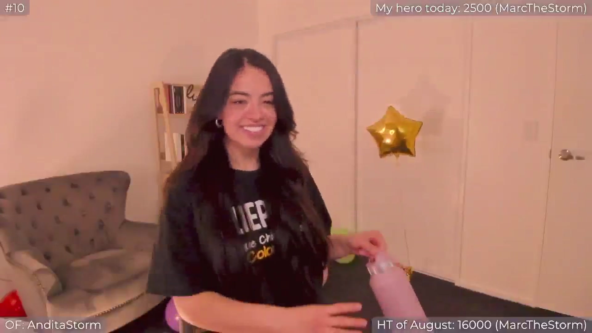 Gallery image thumbnail from AnditaStorm's myfreecams stream on, 08/15/2024, 05:09 image 15 of 20