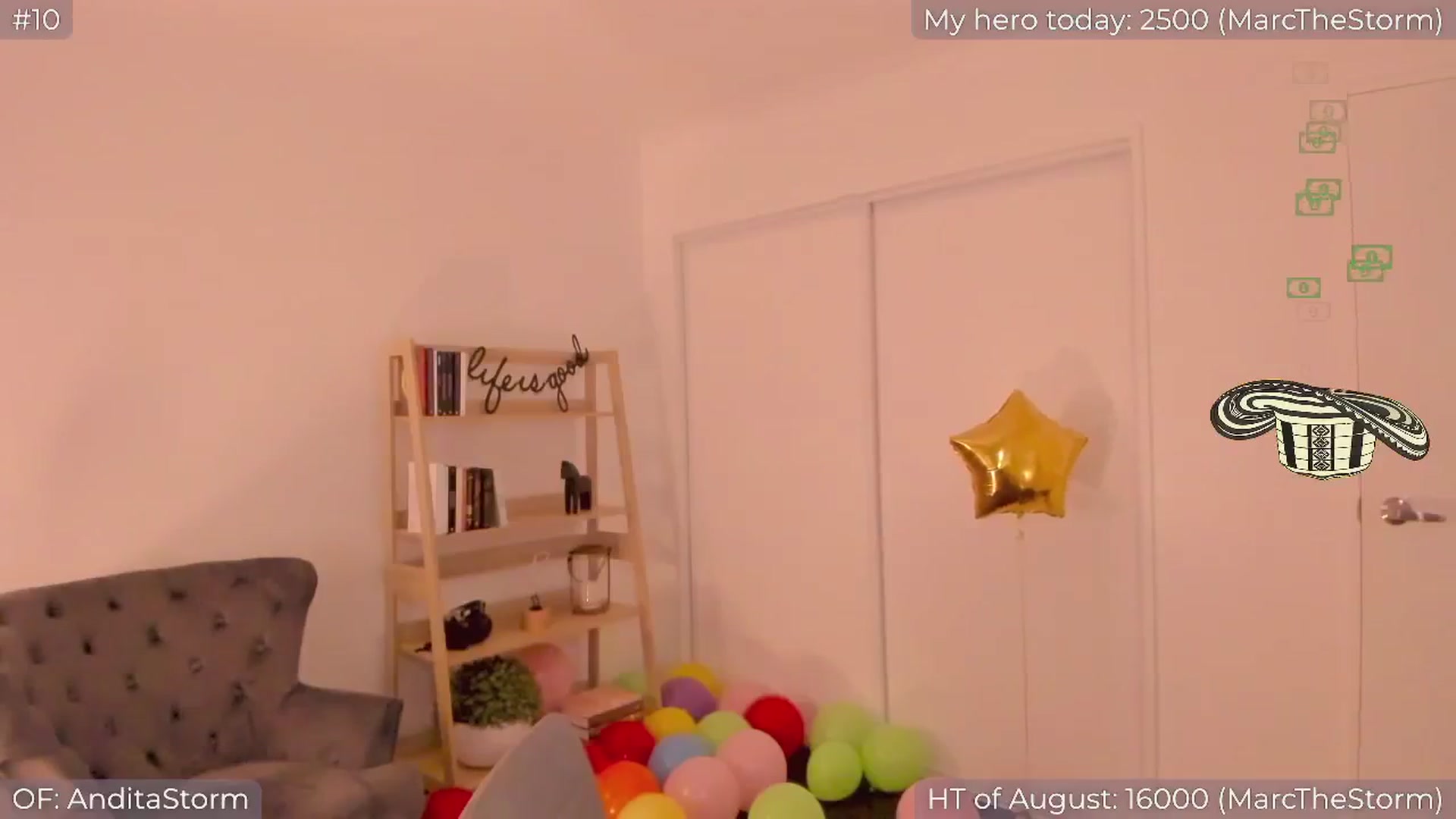 Gallery image thumbnail from AnditaStorm's myfreecams stream on, 08/15/2024, 05:09 image 2 of 20