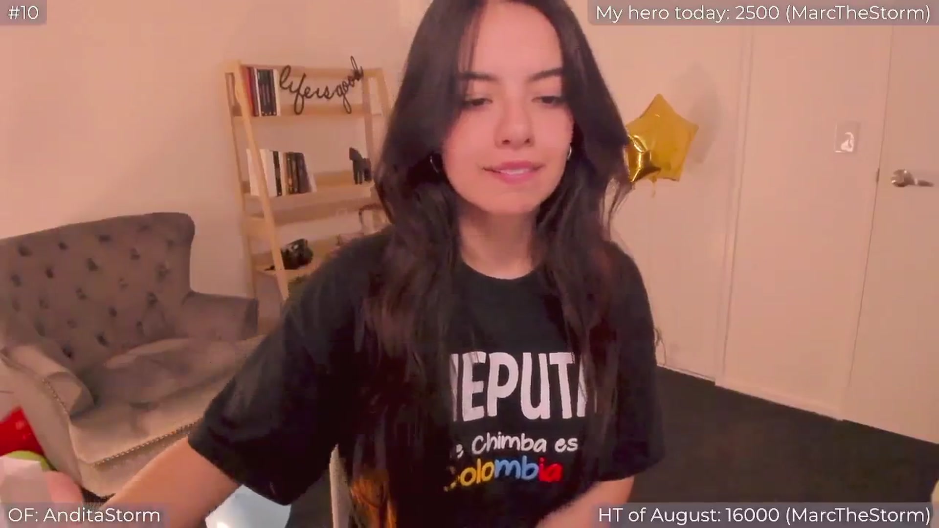 Gallery image thumbnail from AnditaStorm's myfreecams stream on, 08/15/2024, 05:09 image 20 of 20