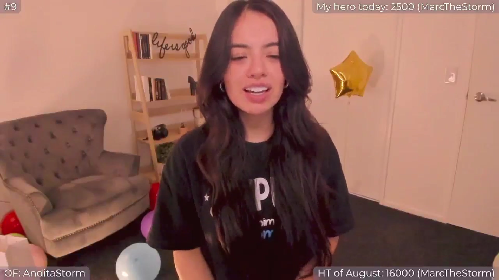 Gallery image thumbnail from AnditaStorm's myfreecams stream on, 08/15/2024, 05:09 image 16 of 20