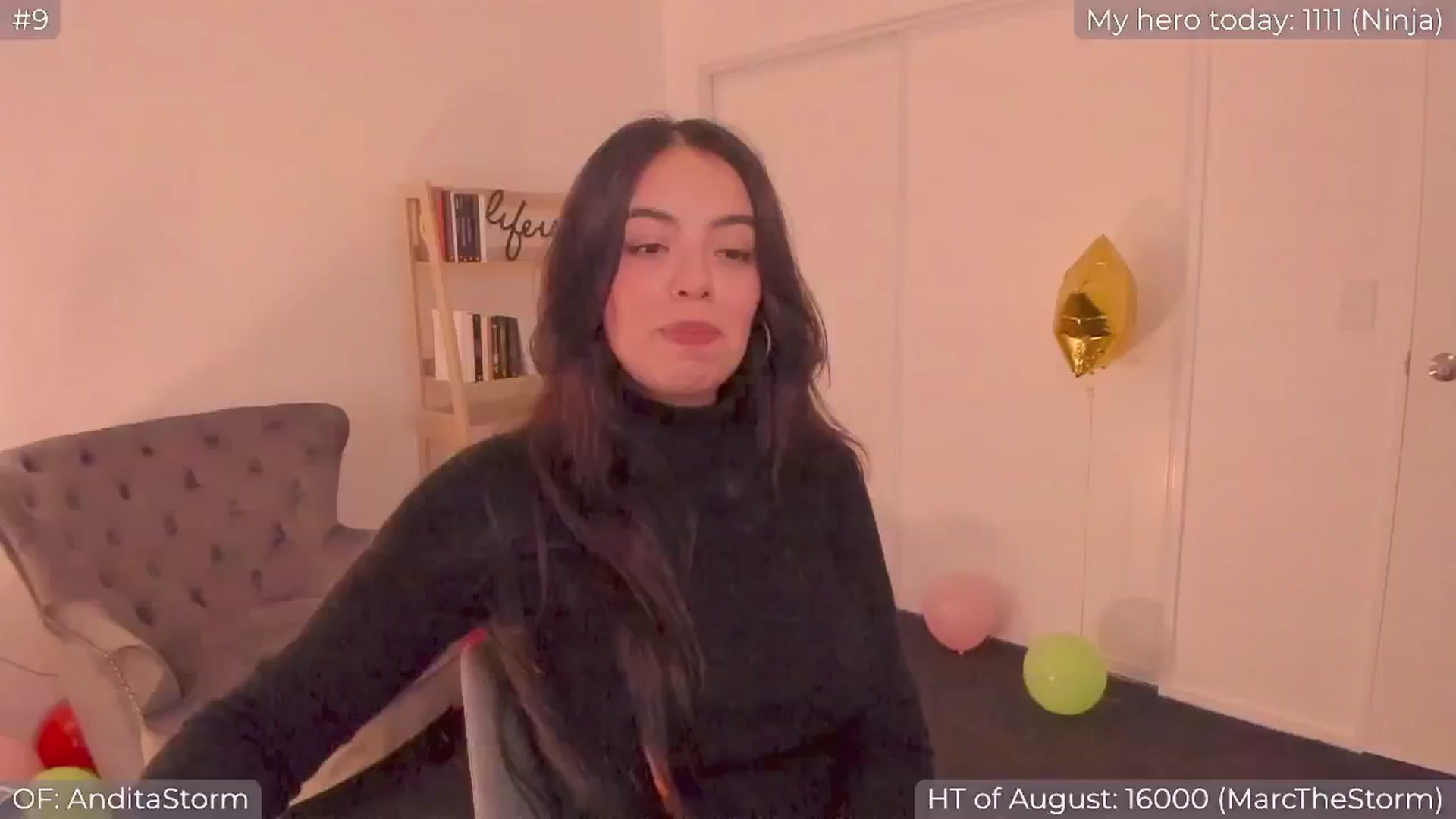 Gallery image thumbnail from AnditaStorm's myfreecams stream on, 08/17/2024, 06:09 image 10 of 20