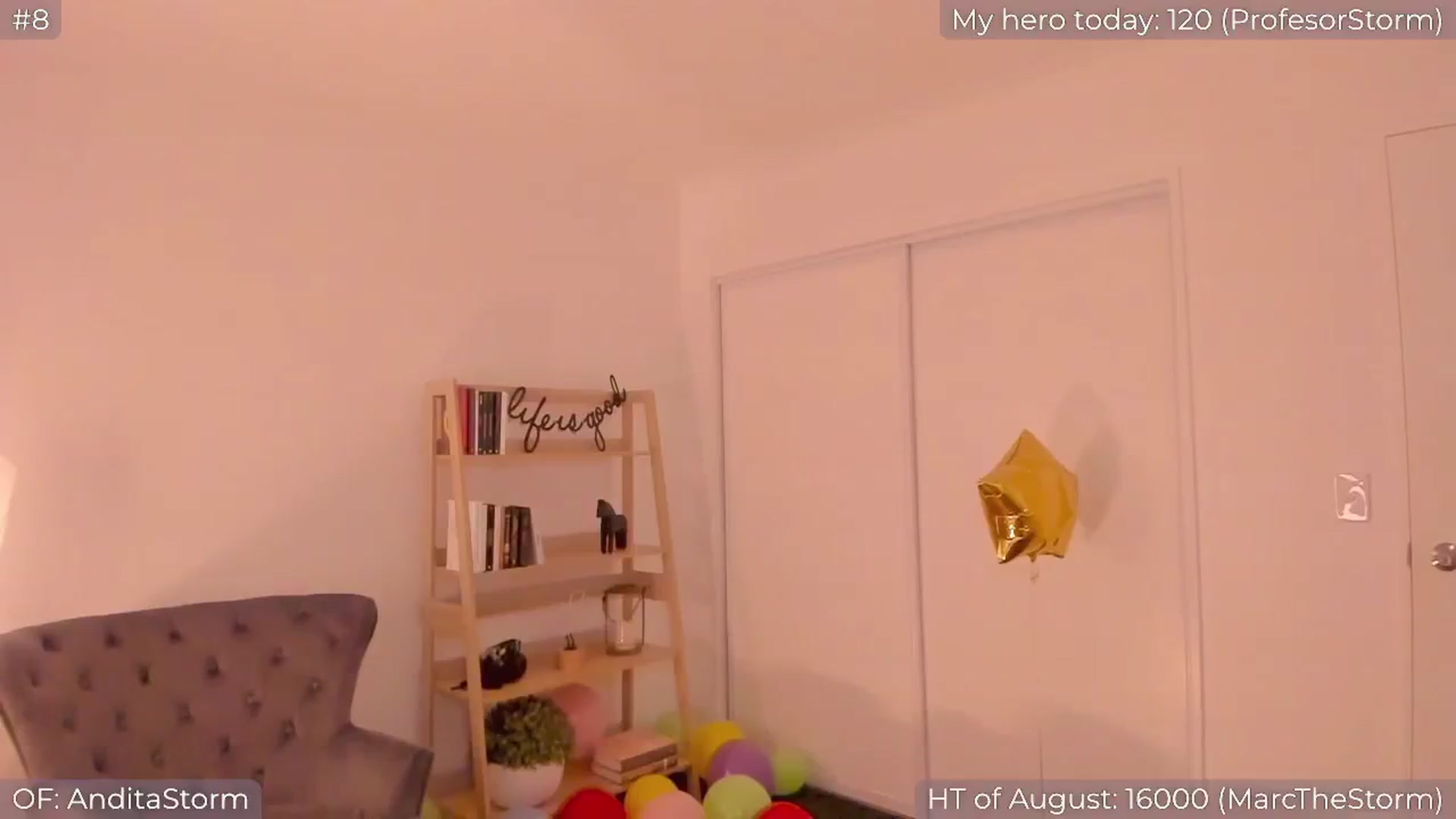 Gallery image thumbnail from AnditaStorm's myfreecams stream on, 08/18/2024, 05:20 image 7 of 20