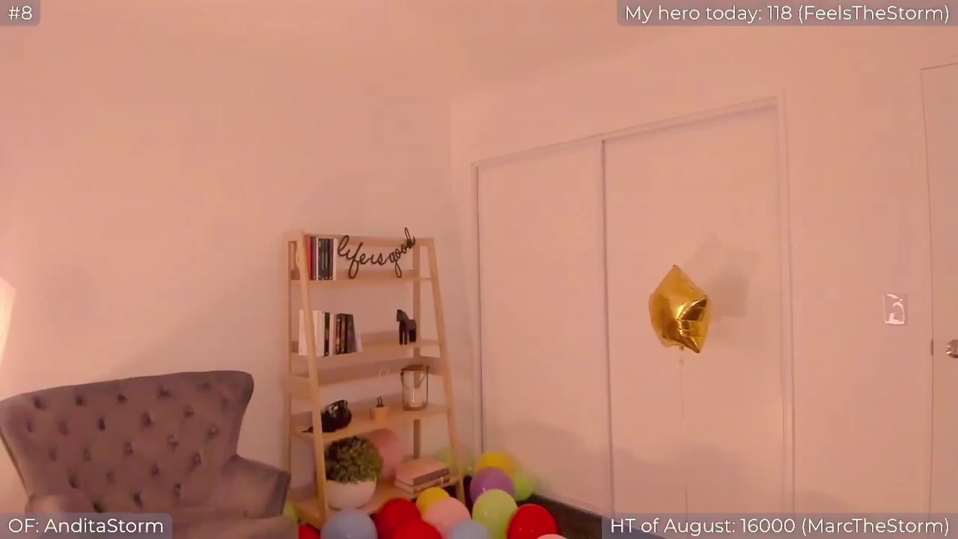 Gallery image thumbnail from AnditaStorm's myfreecams stream on, 08/18/2024, 05:20 image 3 of 20