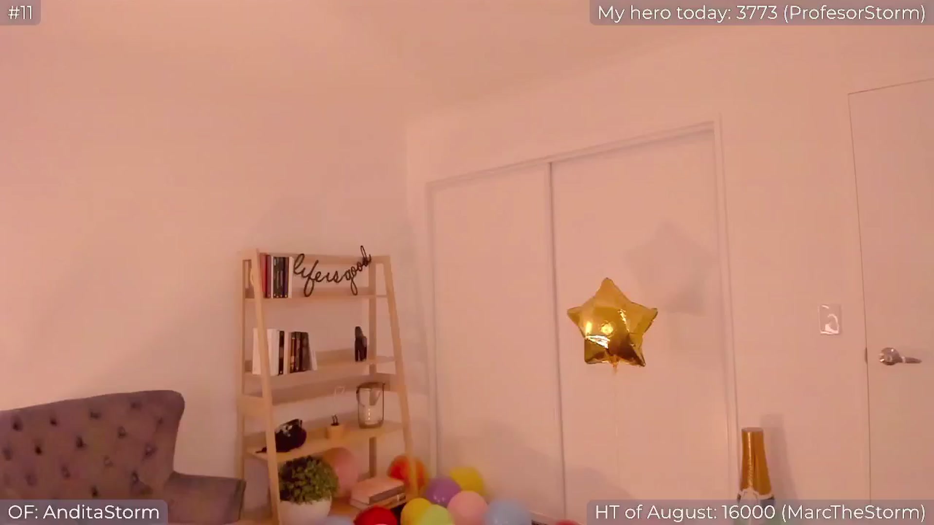 Gallery image thumbnail from AnditaStorm's myfreecams stream on, 08/19/2024, 05:20 image 19 of 20