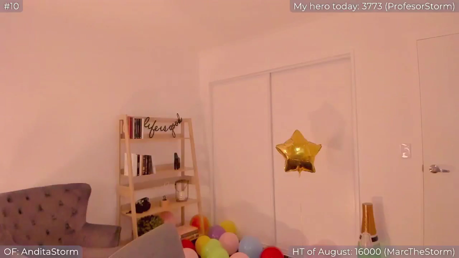 Gallery image thumbnail from AnditaStorm's myfreecams stream on, 08/19/2024, 05:20 image 6 of 20