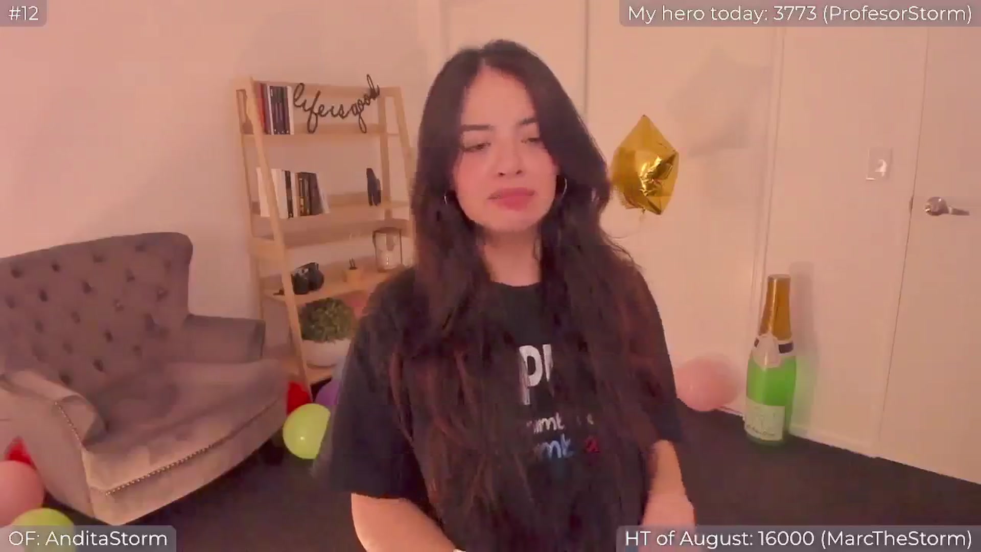 Gallery image thumbnail from AnditaStorm's myfreecams stream on, 08/19/2024, 05:20 image 16 of 20