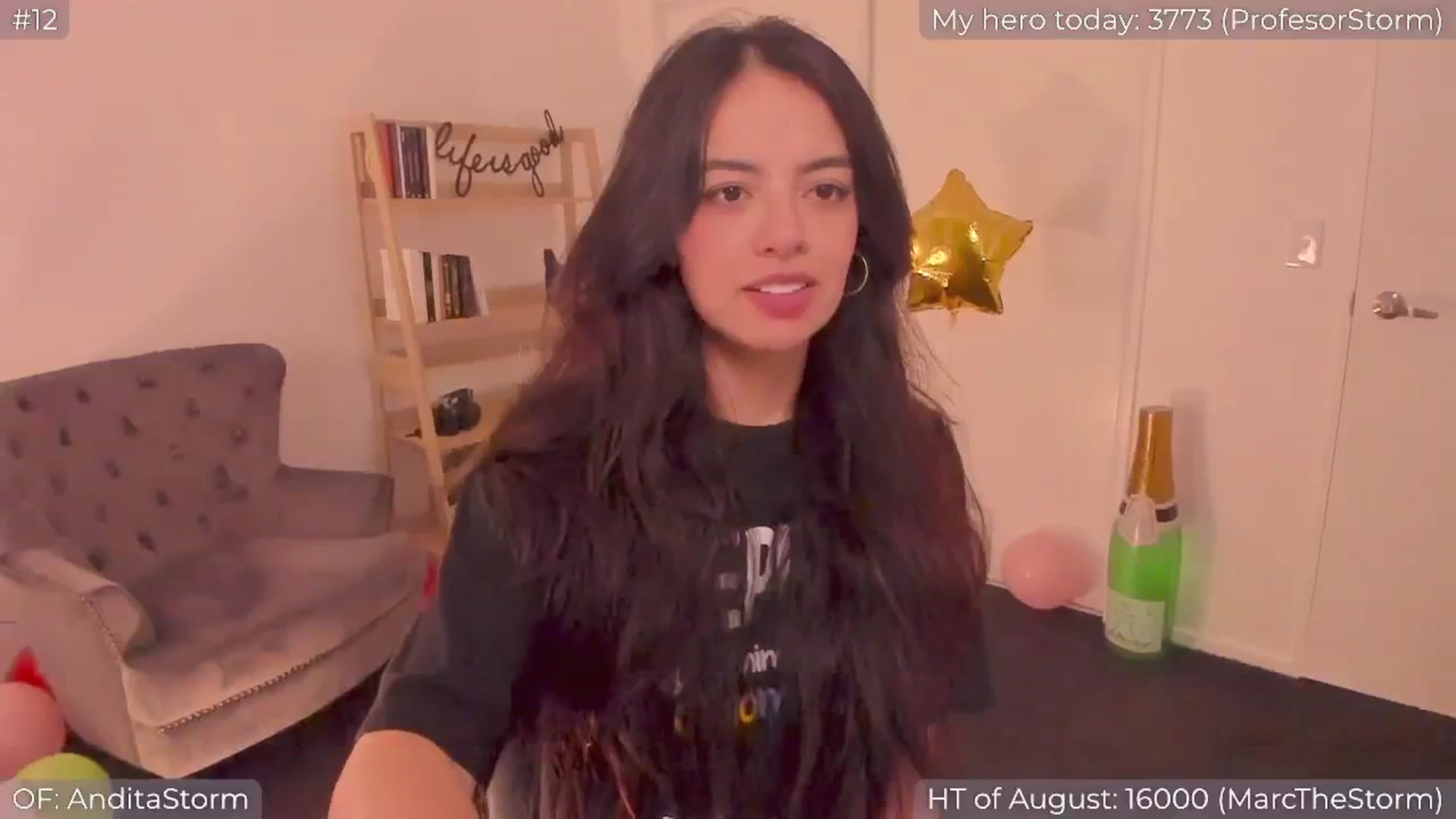 Gallery image thumbnail from AnditaStorm's myfreecams stream on, 08/19/2024, 05:20 image 15 of 20